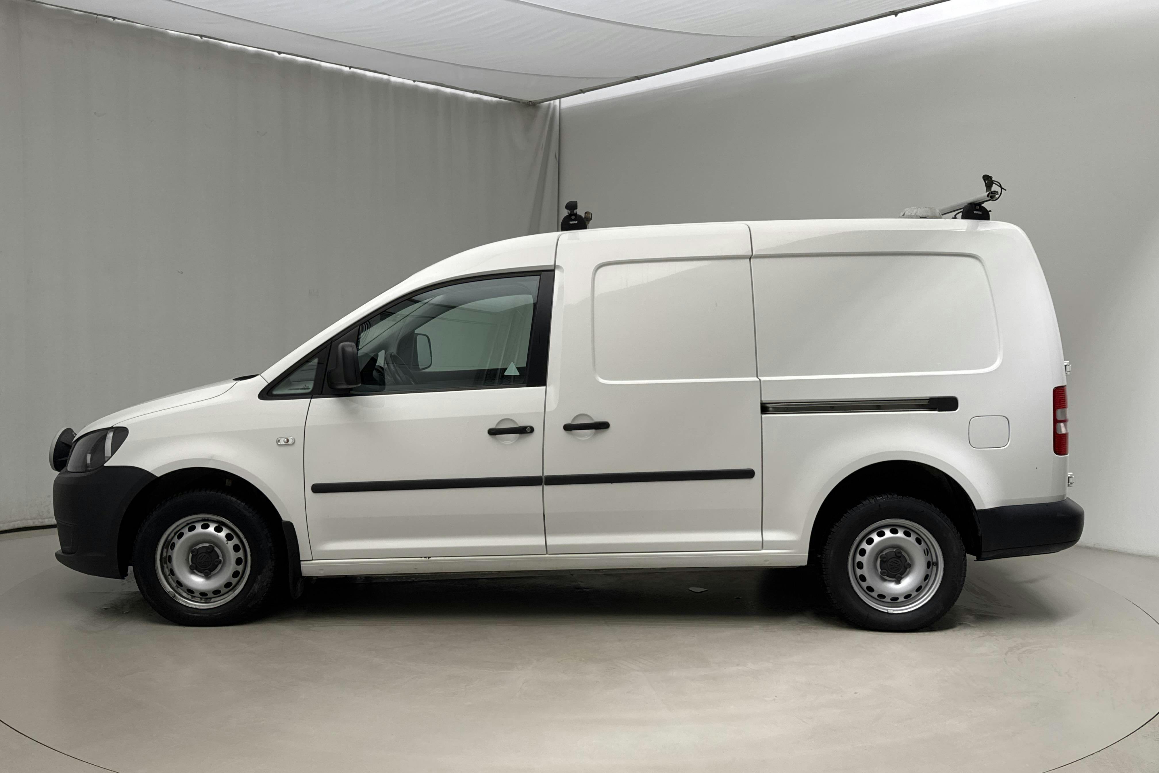 VW Caddy 2.0 TDI Maxi Skåp 4-motion (110hk) - 154 830 km - Manual - white - 2015