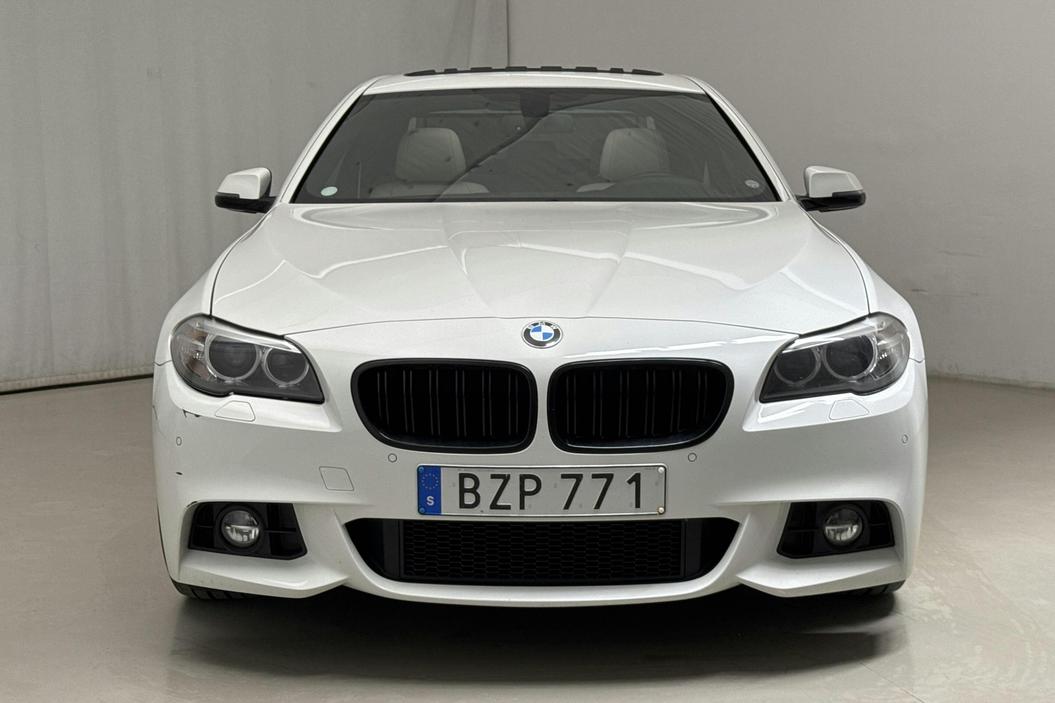BMW 520d xDrive Sedan, F10 (190hk) - 186 960 km - Automatic - white - 2016