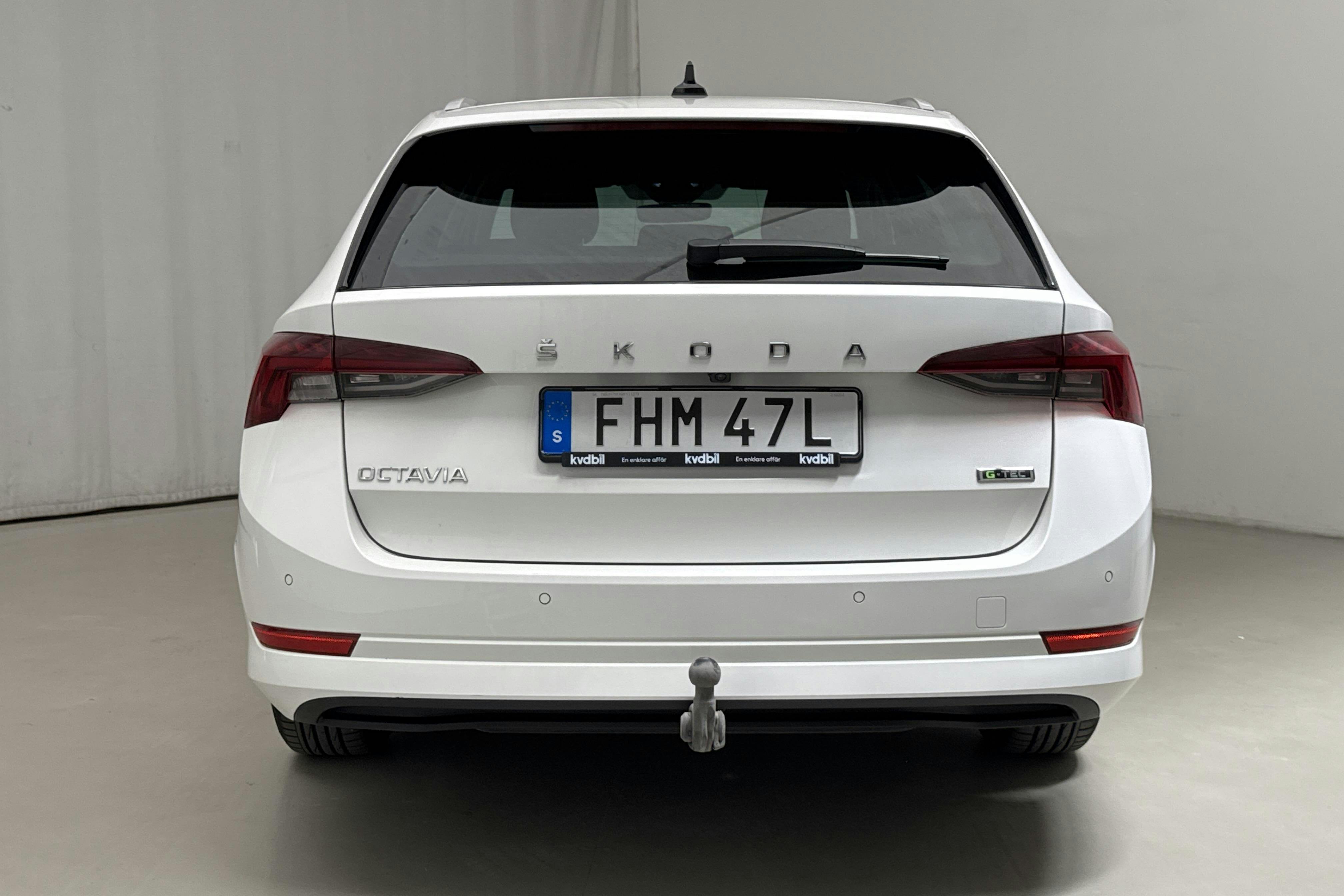 Skoda Octavia G-TEC 1.5 TSI Combi (130hk) - 125 810 km - Automatic - white - 2021