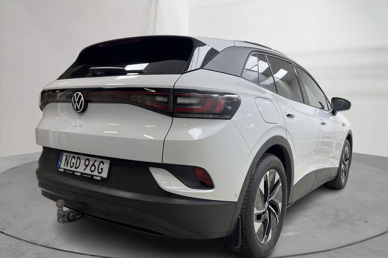 VW ID.4 77kWh (204hk) - 116 890 km - Automatic - white - 2023