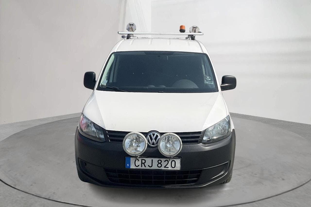 VW Caddy 2.0 TDI Maxi Skåp 4-motion (110hk) - 19 571 mil - Manuell - vit - 2015