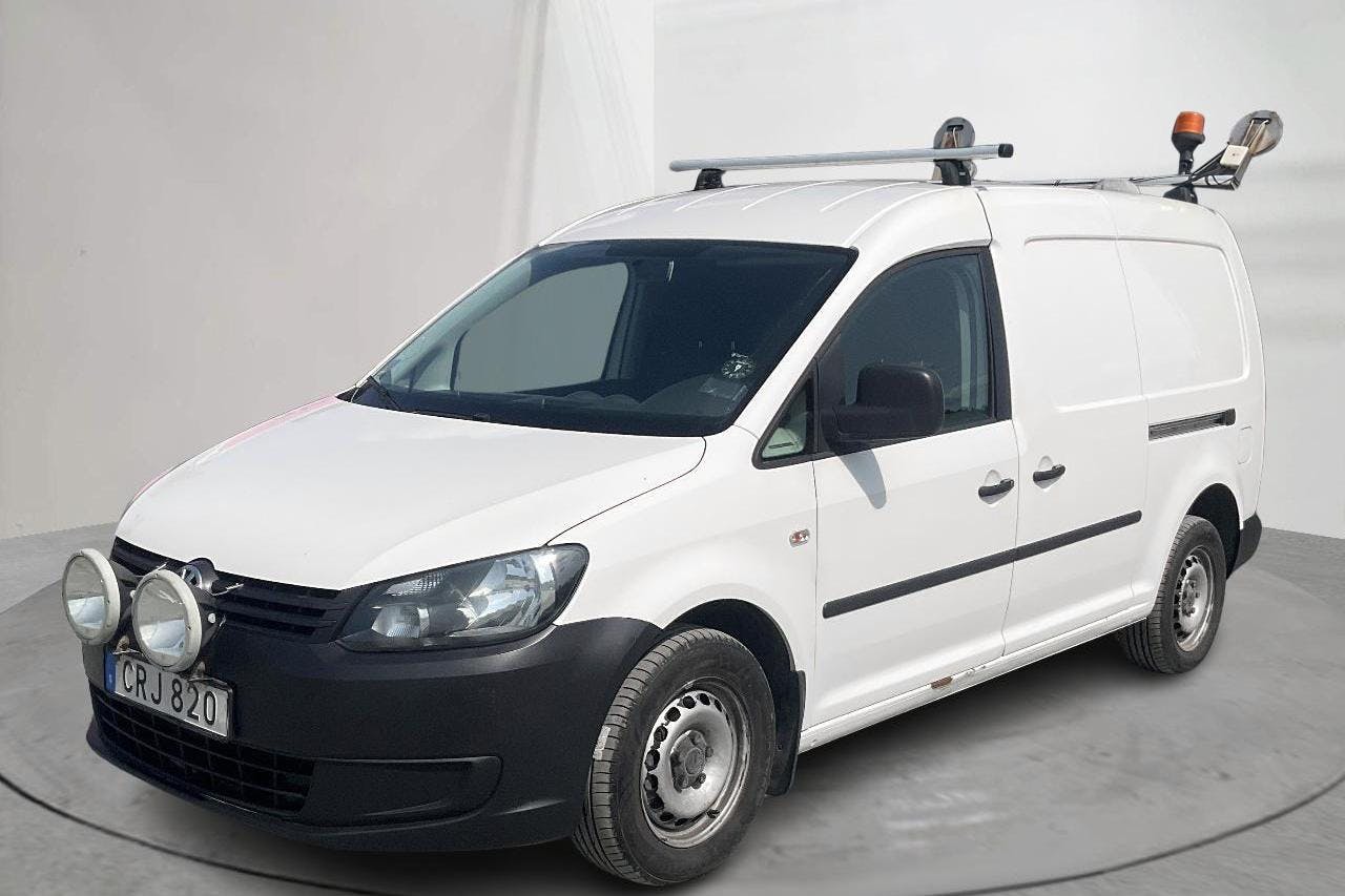 VW Caddy 2.0 TDI Maxi Skåp 4-motion (110hk) - 19 571 mil - Manuell - vit - 2015