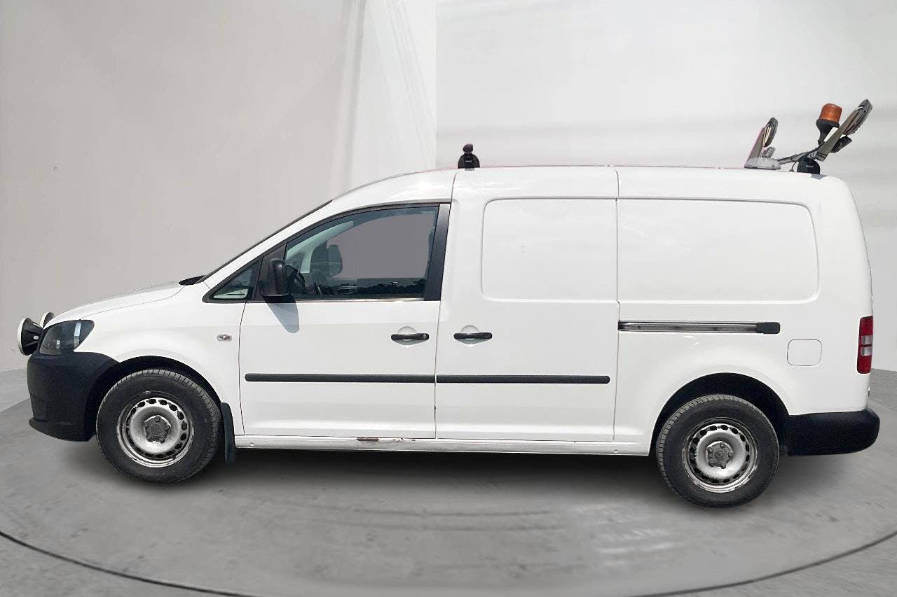 VW Caddy 2.0 TDI Maxi Skåp 4-motion (110hk) - 19 571 mil - Manuell - vit - 2015