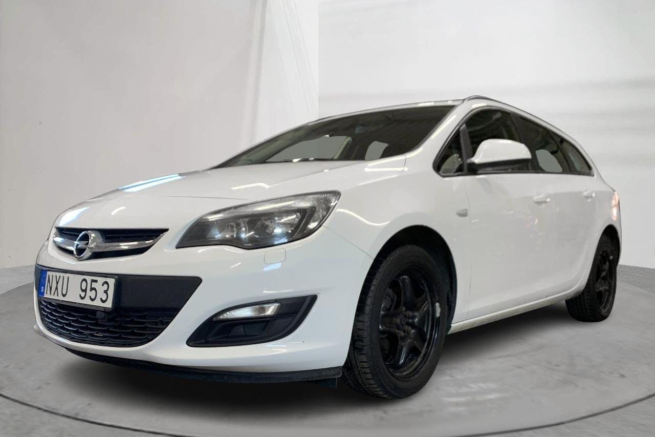 Opel Astra 1.4 Turbo ECOTEC Sports Tourer (140hk) - 16 560 mil - Manuell - vit - 2013