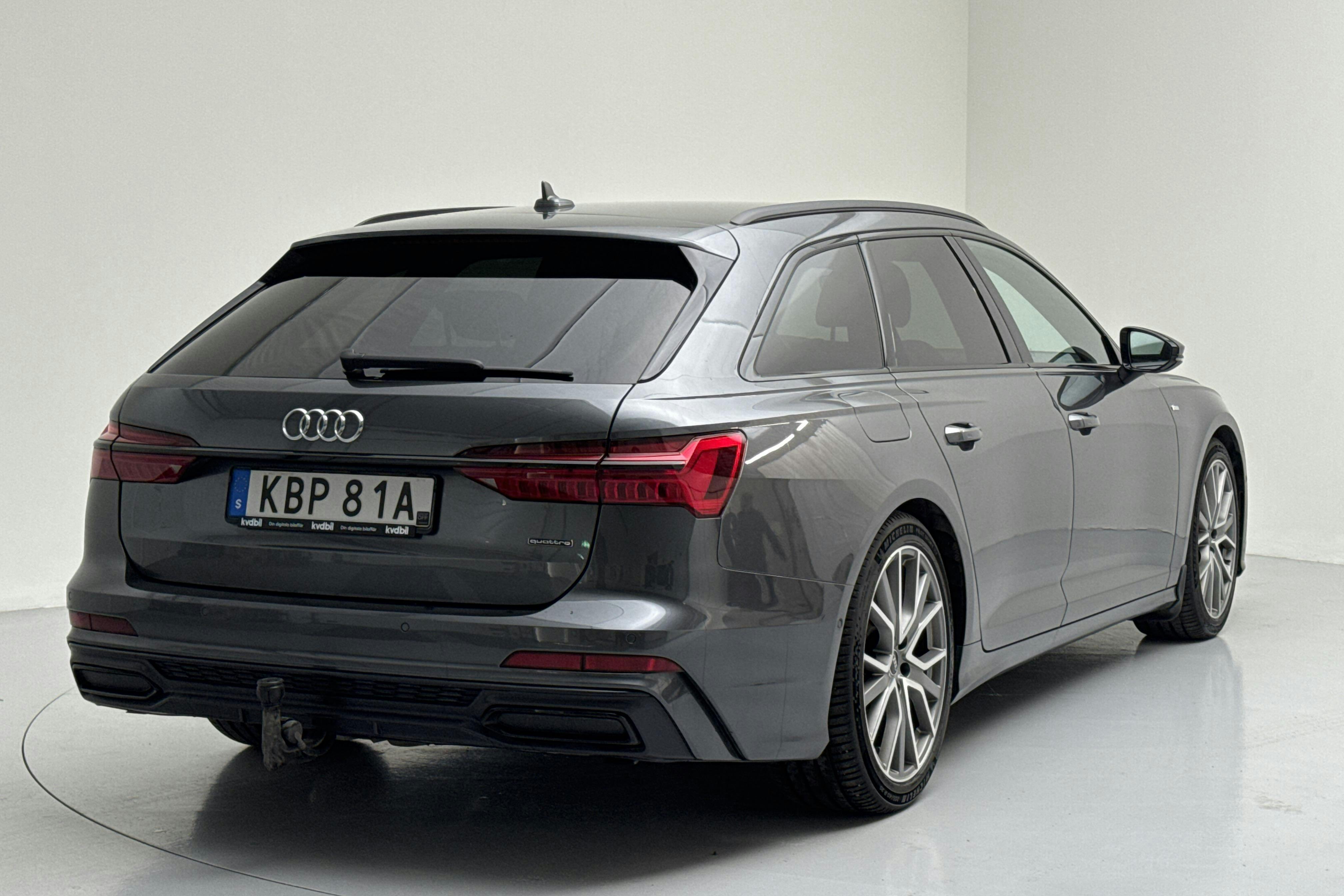 Audi A6 Avant 55 TFSI e quattro (367hk) - 8 513 mil - Automat - grå - 2021