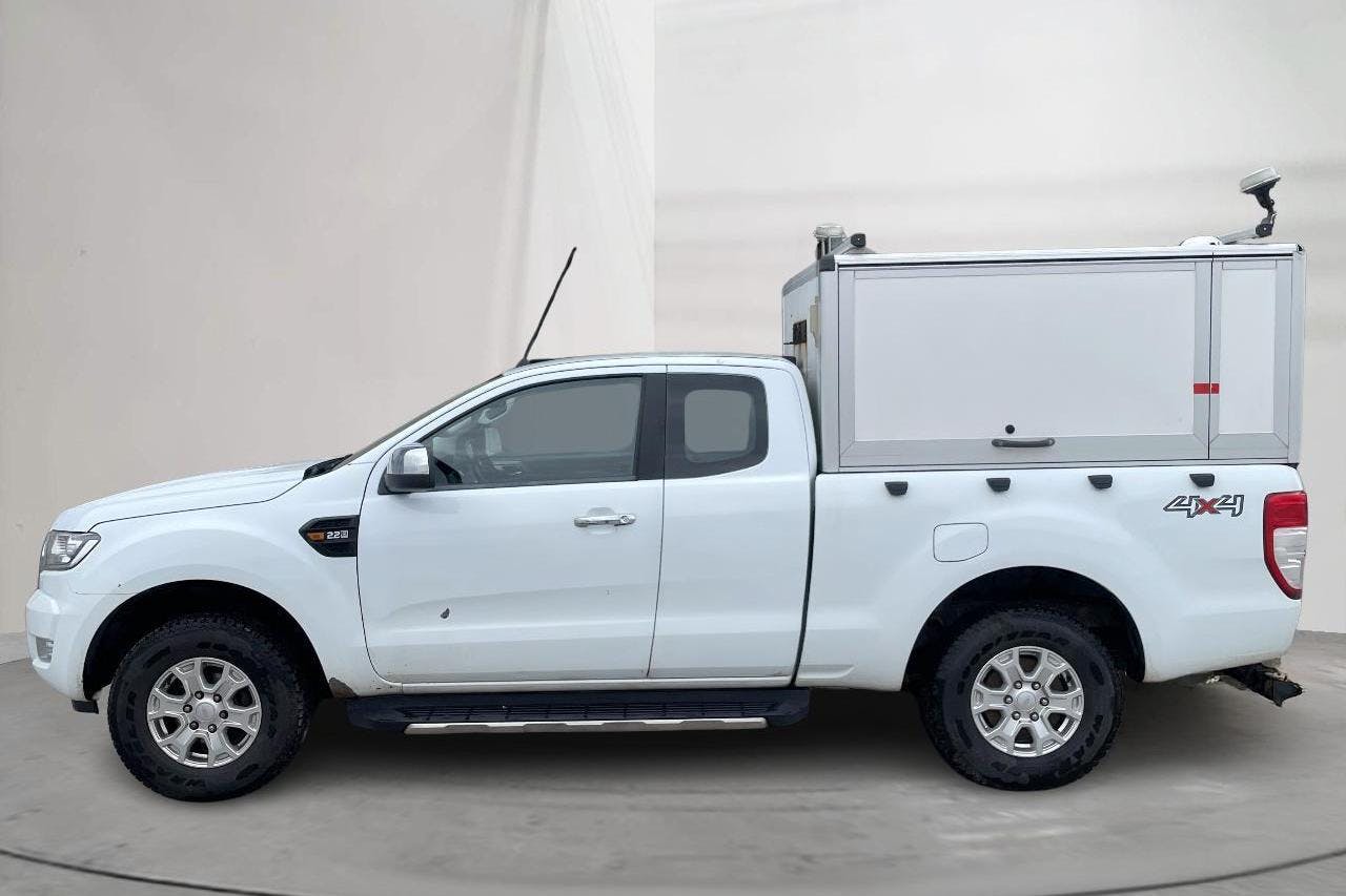 Presentation photo 2 of 15: Ford Ranger 2.2 TDCi 4WD (160hk) - 189 460 km - Automatic - white - 2018