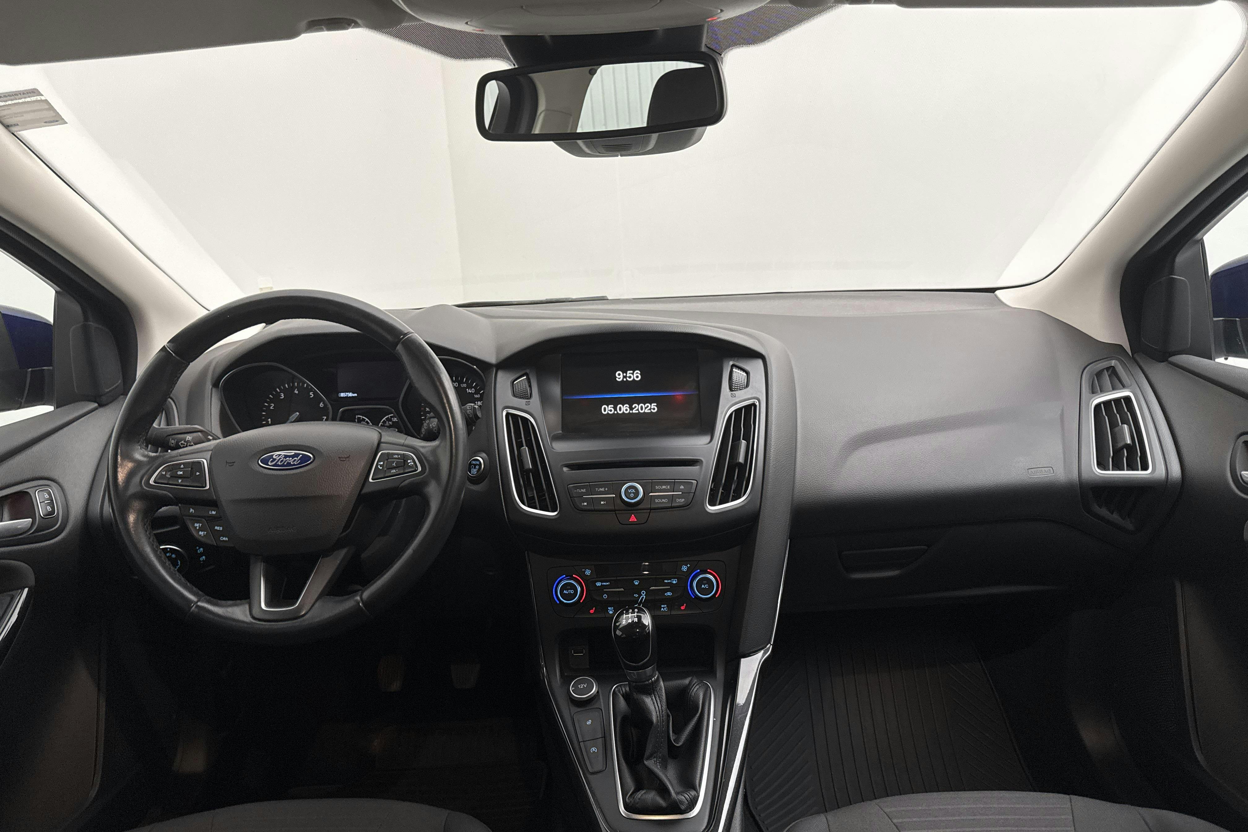 Ford Focus 1.0 EcoBoost 5dr (100hk) - 85 750 km - Manual - blue - 2015