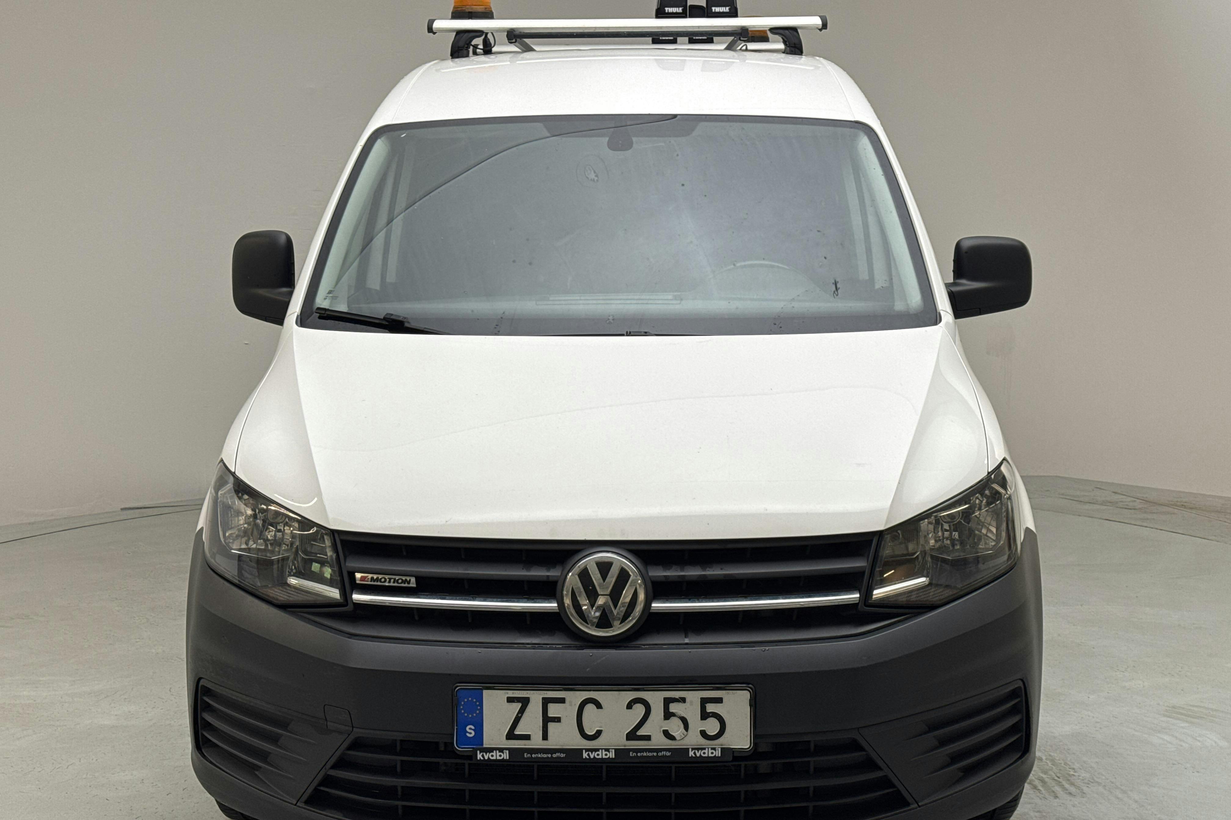 VW Caddy 2.0 TDI Skåp 4MOTION (122hk) - 14 873 mil - Manuell - vit - 2018