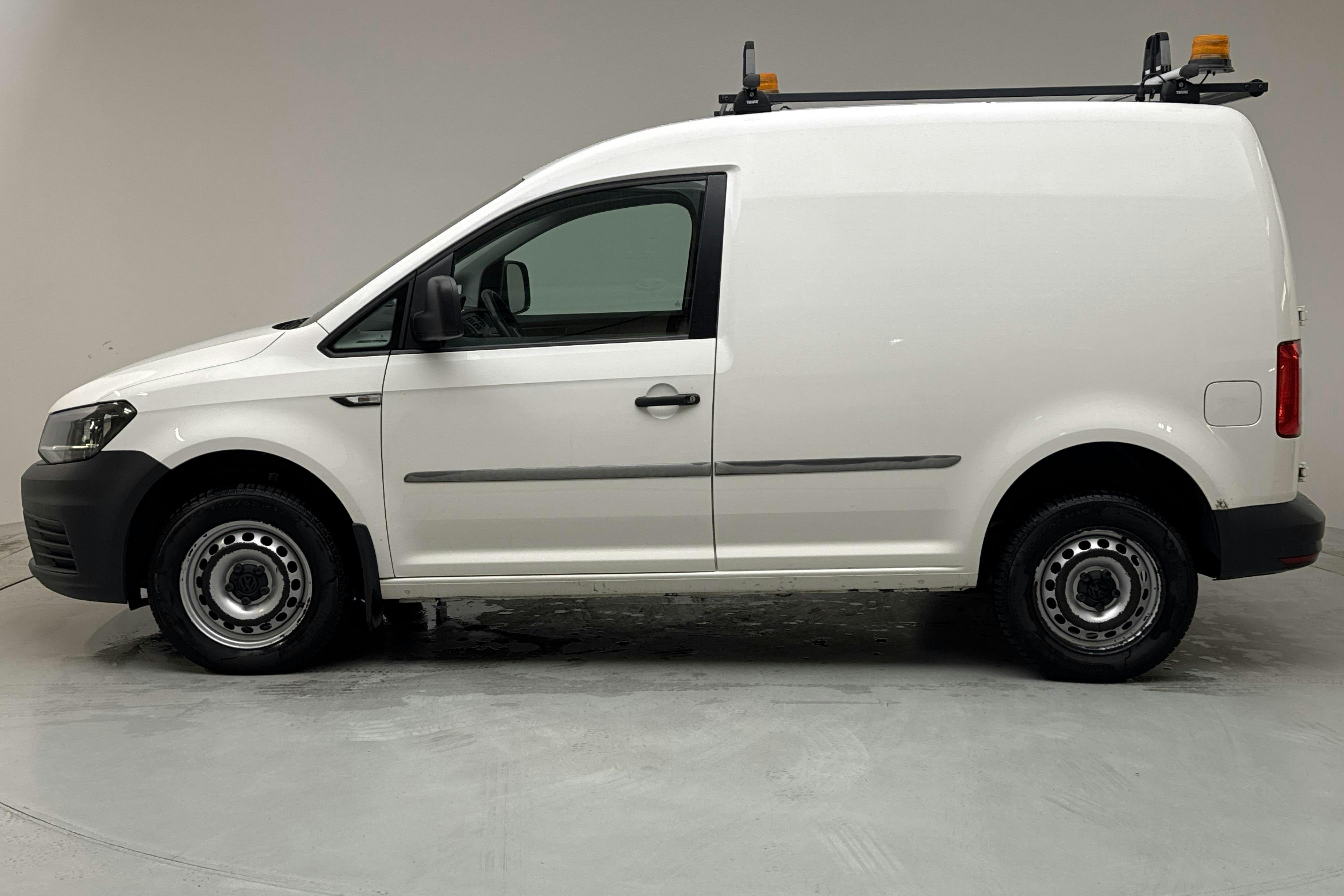 VW Caddy 2.0 TDI Skåp 4MOTION (122hk) - 14 873 mil - Manuell - vit - 2018