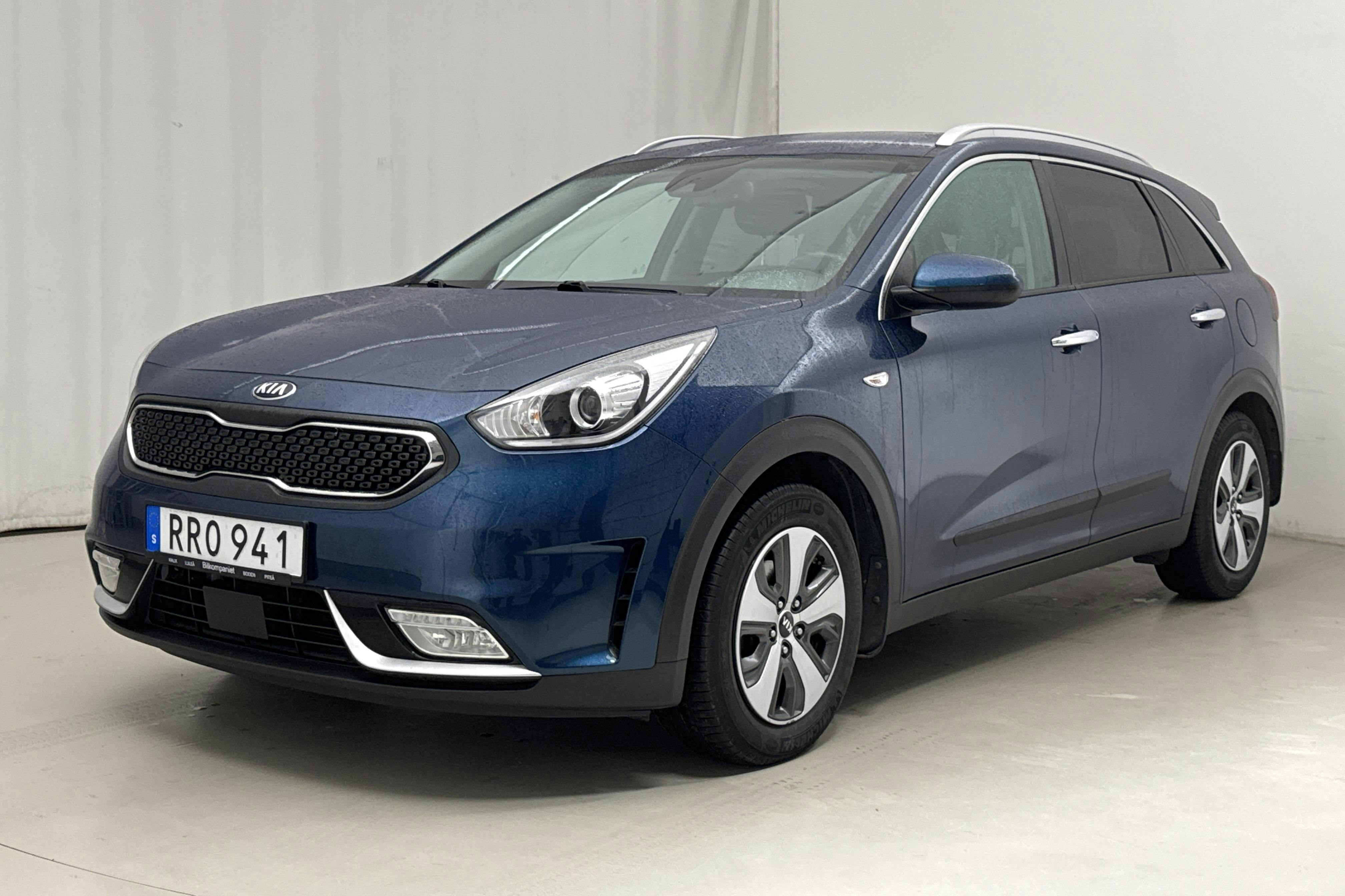 KIA Niro Hybrid 1.6 (141hk) - 80 970 km - Automaatne - sinine - 2017