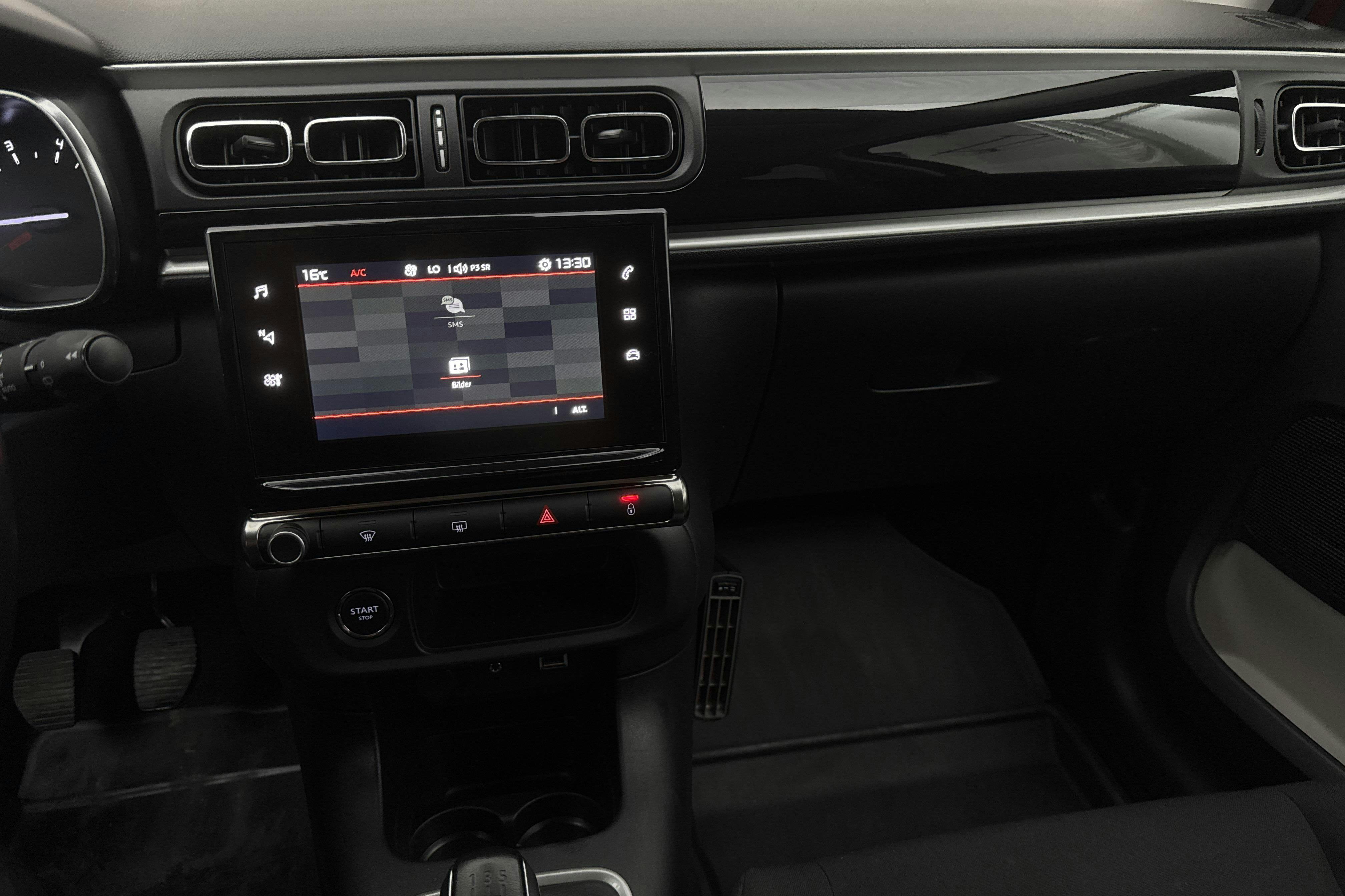 Citroën C3 PureTech (82hk) - 100 710 km - Manual - red - 2018