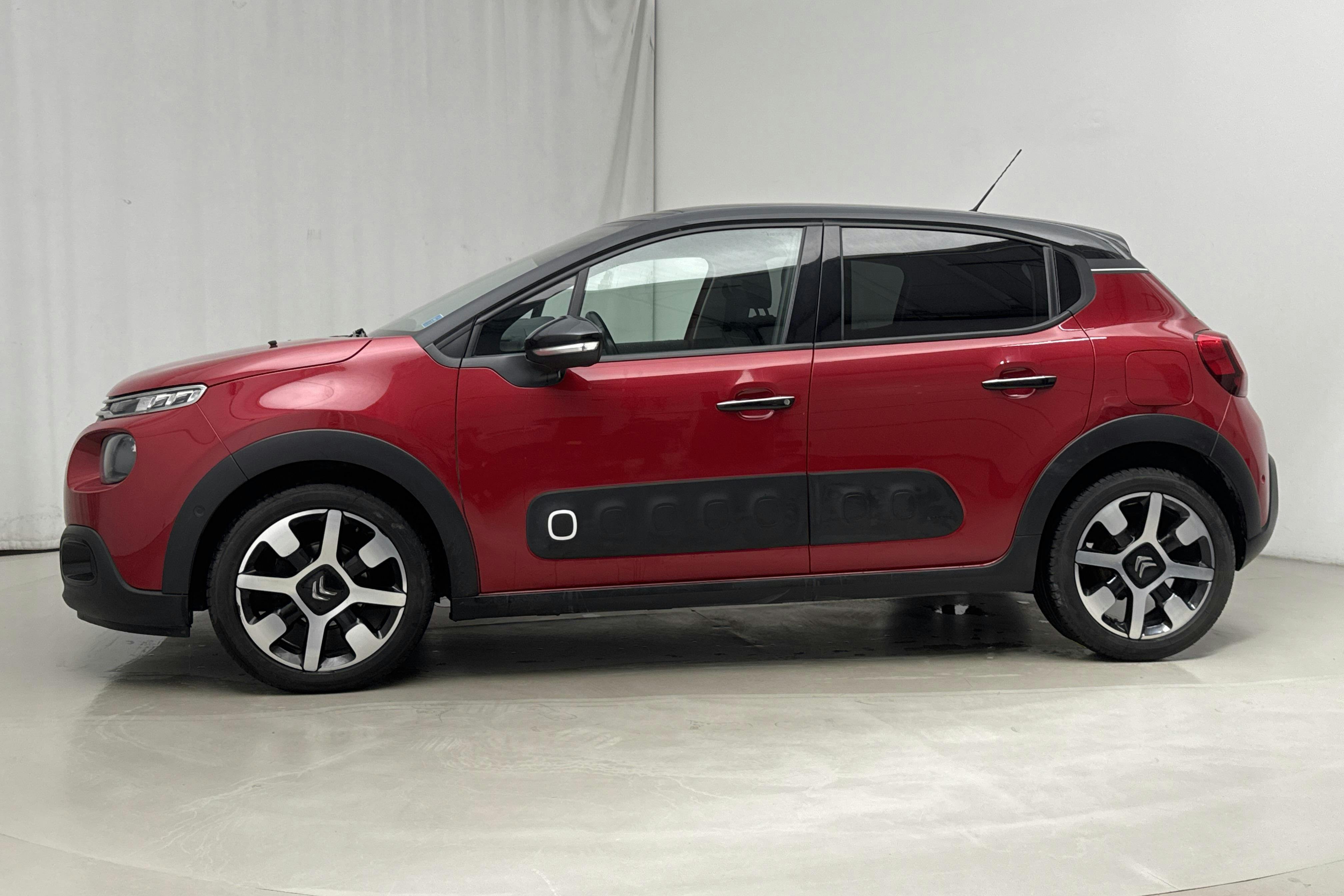Citroën C3 PureTech (82hk) - 100 710 km - Manual - red - 2018