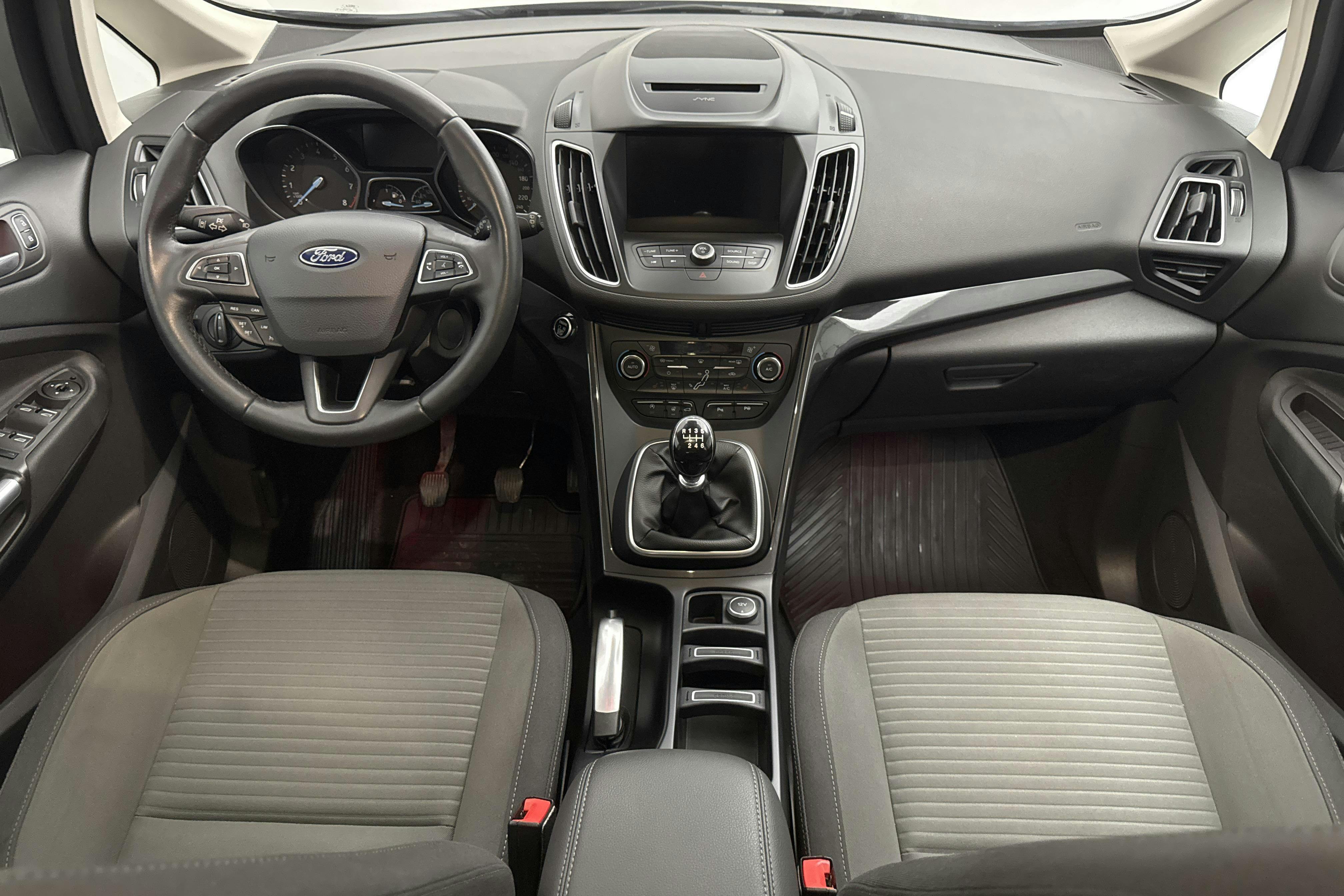 Ford C-MAX 1.0 Ecoboost (125hk) - 99 800 km - Käsitsi - hall - 2018