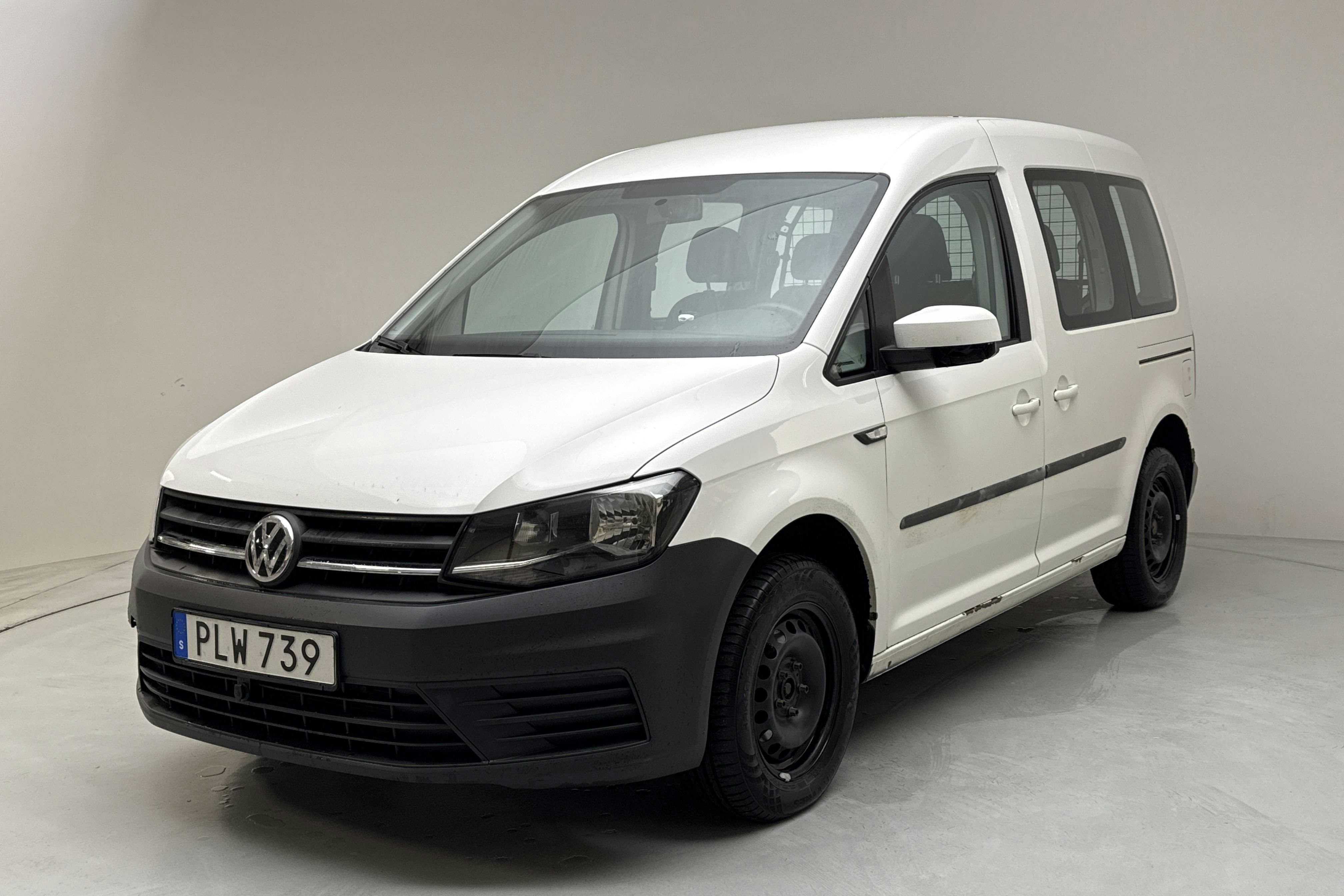 VW Caddy Combi 2.0 TDI (102hk) - 158 290 km - Automatic - white - 2017