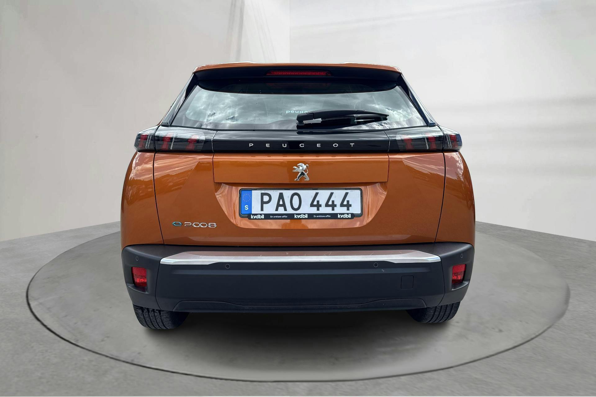 Peugeot e-2008 50 kWh (136hk) - 41 520 km - Automatyczna - Pomarańczowy - 2022