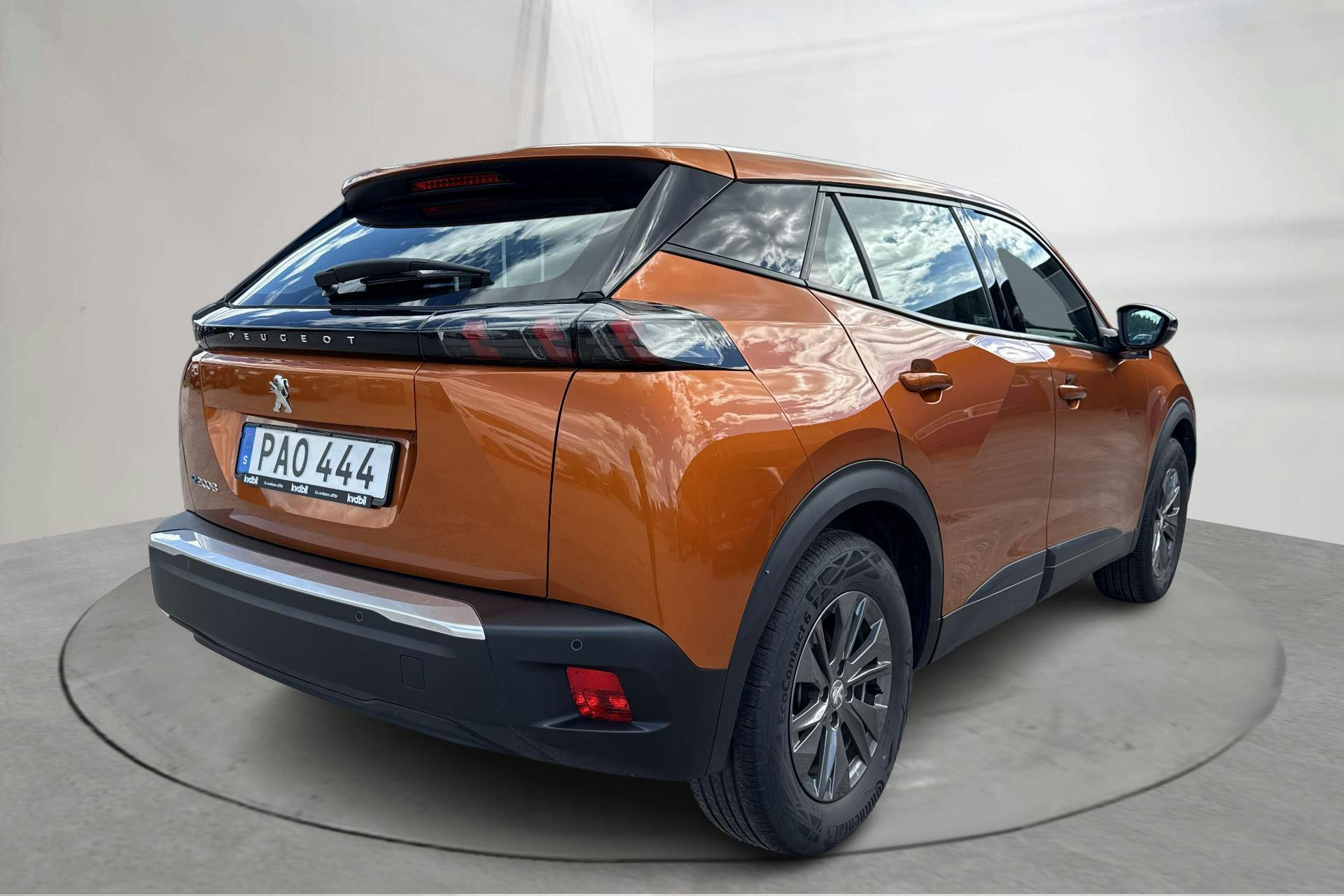Peugeot e-2008 50 kWh (136hk) - 41 520 km - Automatyczna - Pomarańczowy - 2022