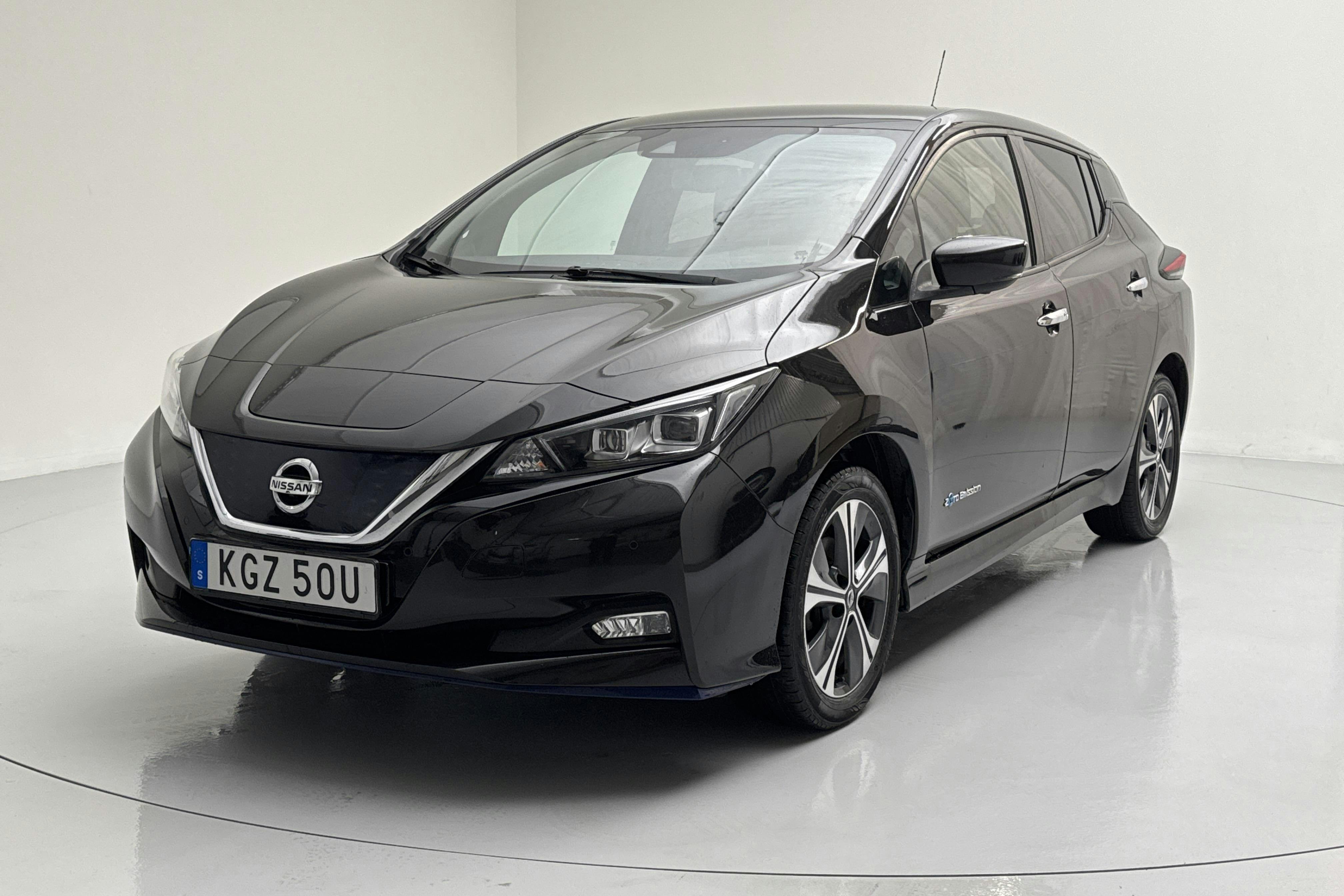 Nissan LEAF 5dr 62 kWh (217hk) - 7 195 mil - Automat - svart - 2021