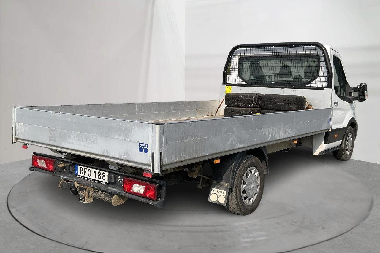 Ford Transit 350 2.0 TDCi 2WD Chassi (130hk) - 33 970 km - Käsitsi - valge - 2021