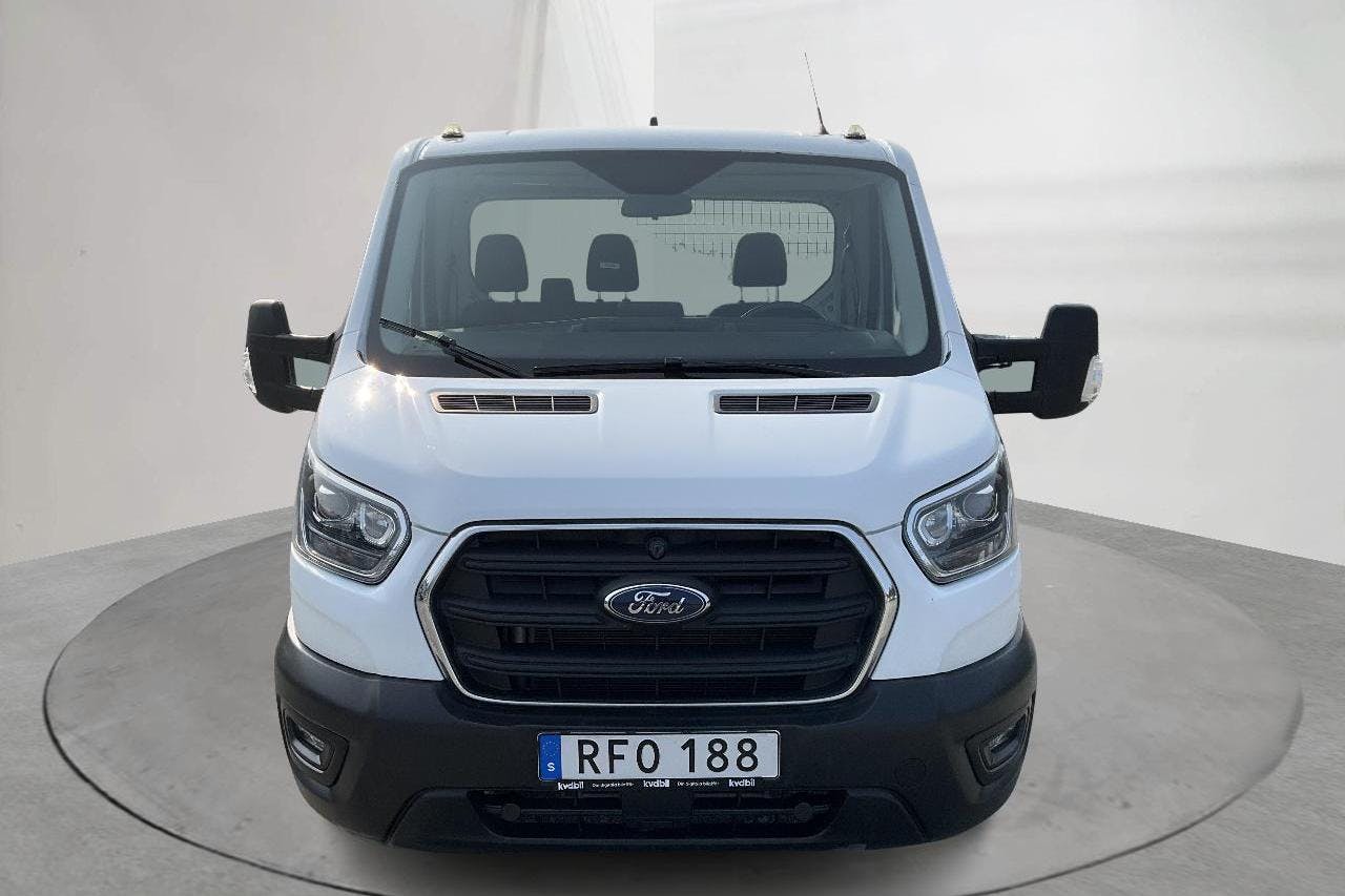 Ford Transit 350 2.0 TDCi 2WD Chassi (130hk) - 33 970 km - Käsitsi - valge - 2021