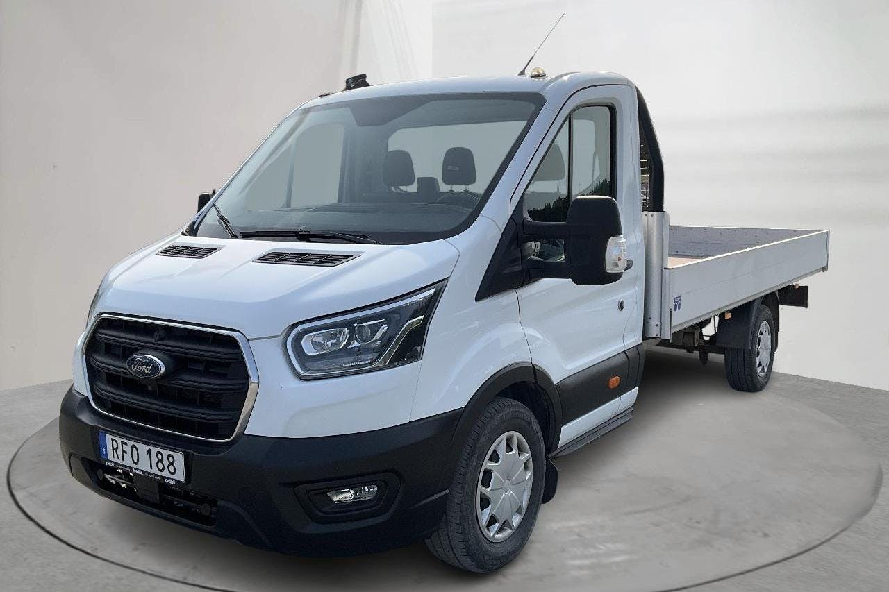 Esitlusfoto 1 aadressil 11: Ford Transit 350 2.0 TDCi 2WD Chassi (130hk) - 33 970 km - Käsitsi - valge - 2021