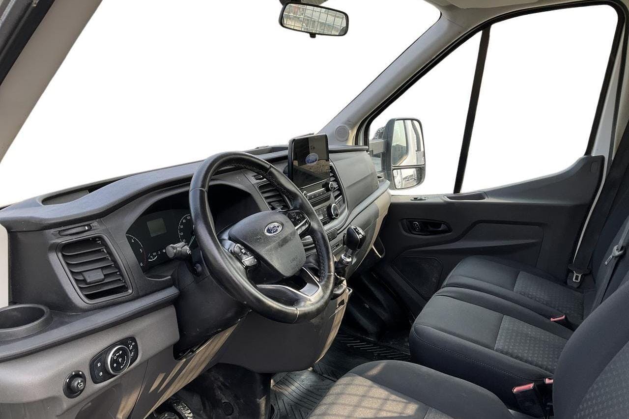 Ford Transit 350 2.0 TDCi 2WD Chassi (130hk) - 33 970 km - Käsitsi - valge - 2021