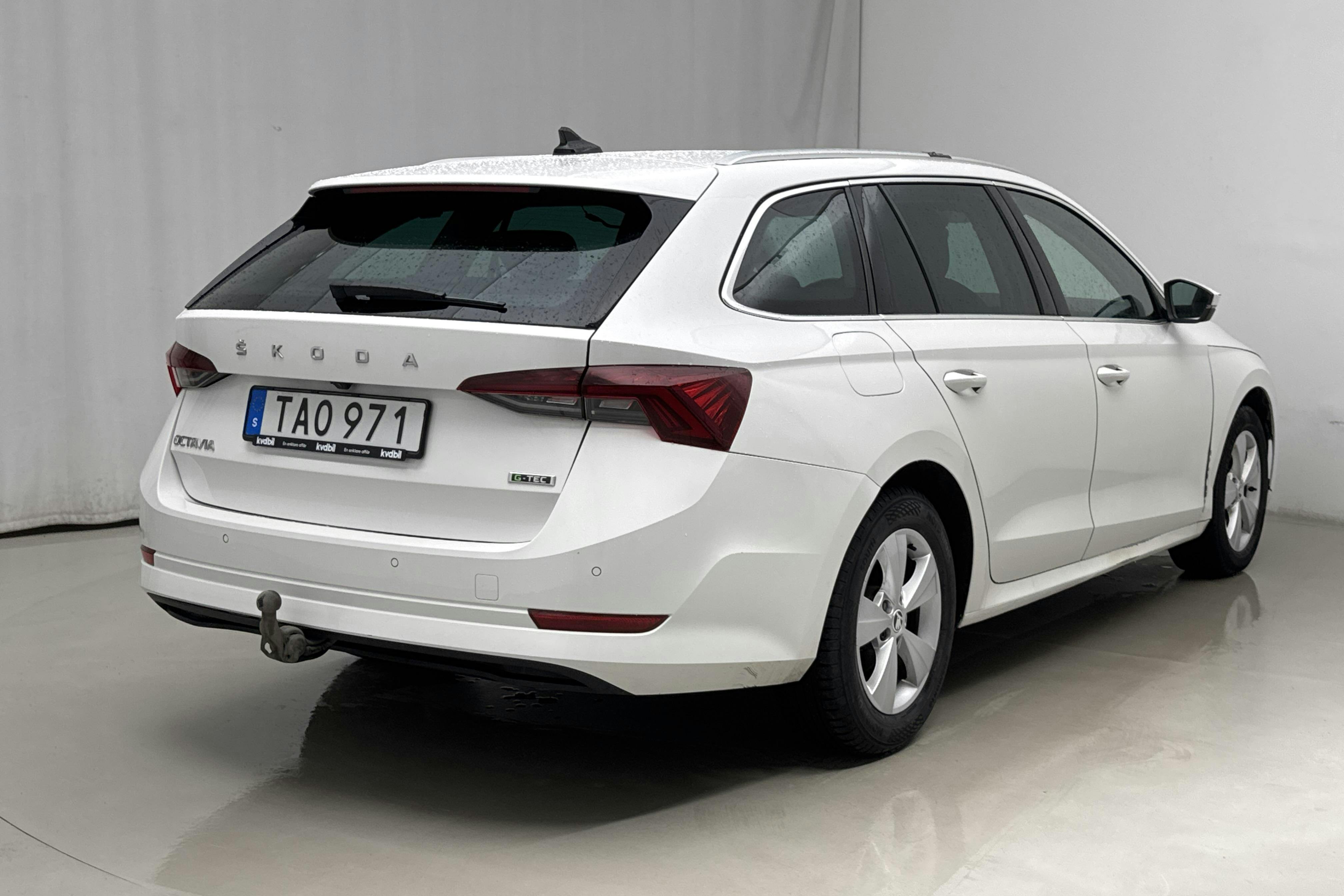 Skoda Octavia G-TEC 1.5 TSI Combi (130hk) - 134 630 km - Automatic - white - 2021