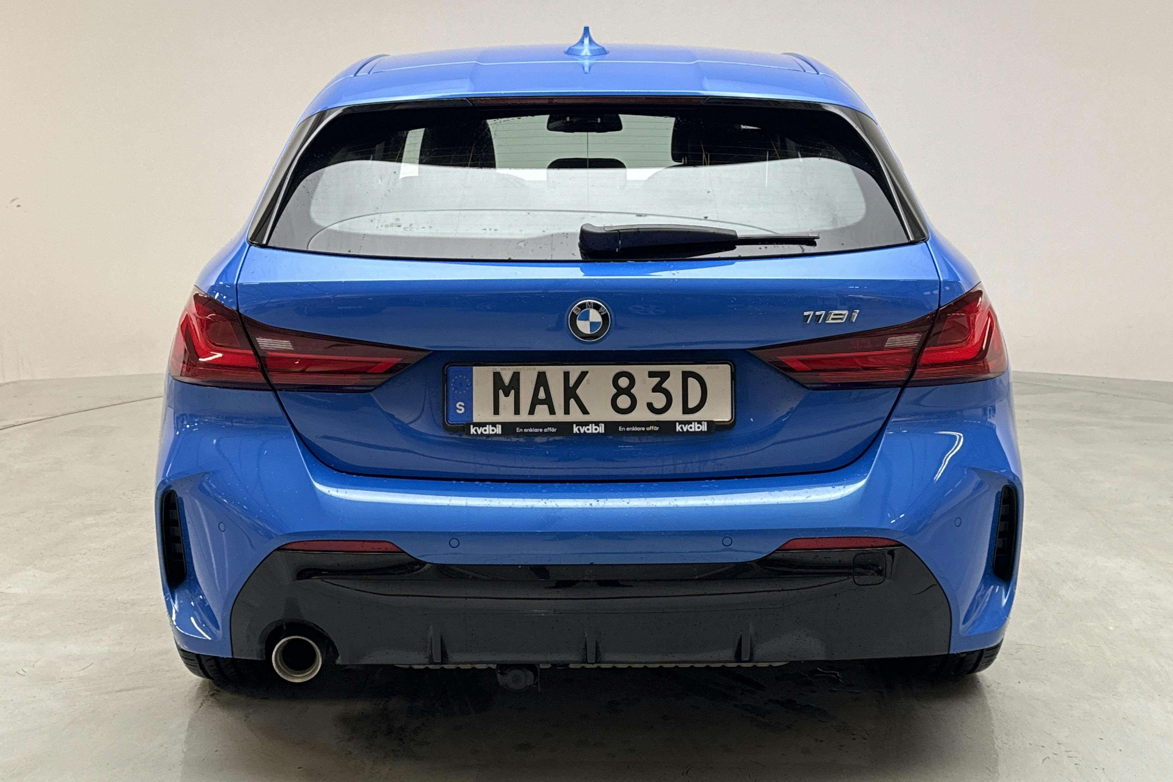 BMW 118i 5dr, F40 (140hk) - 99 550 km - Automatic - blue - 2021