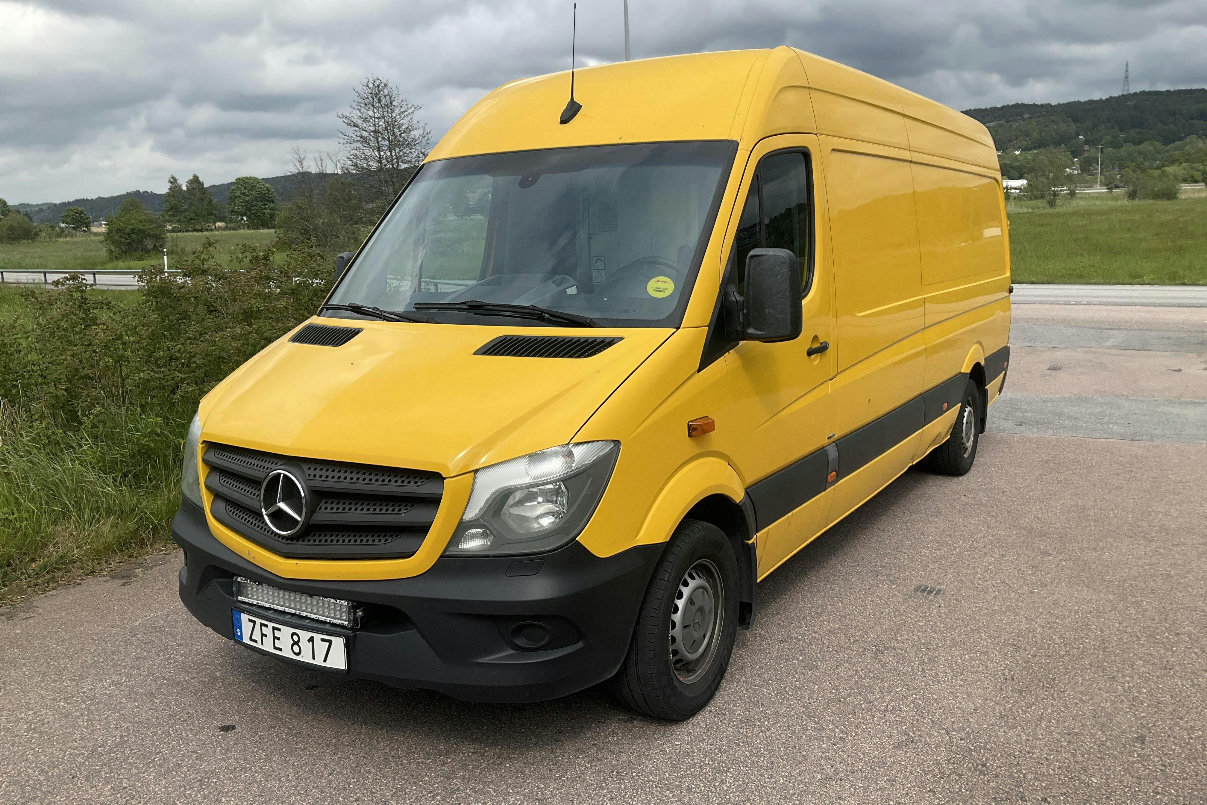 Mercedes Sprinter 314 CDI (143hk) - 35 659 mil - Automat - gul - 2018