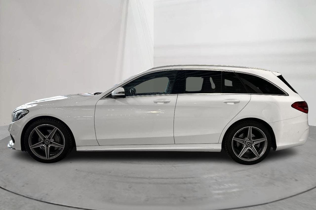 Mercedes C 220 d Kombi S205 (170hk) - 126 550 km - Automatic - white - 2018