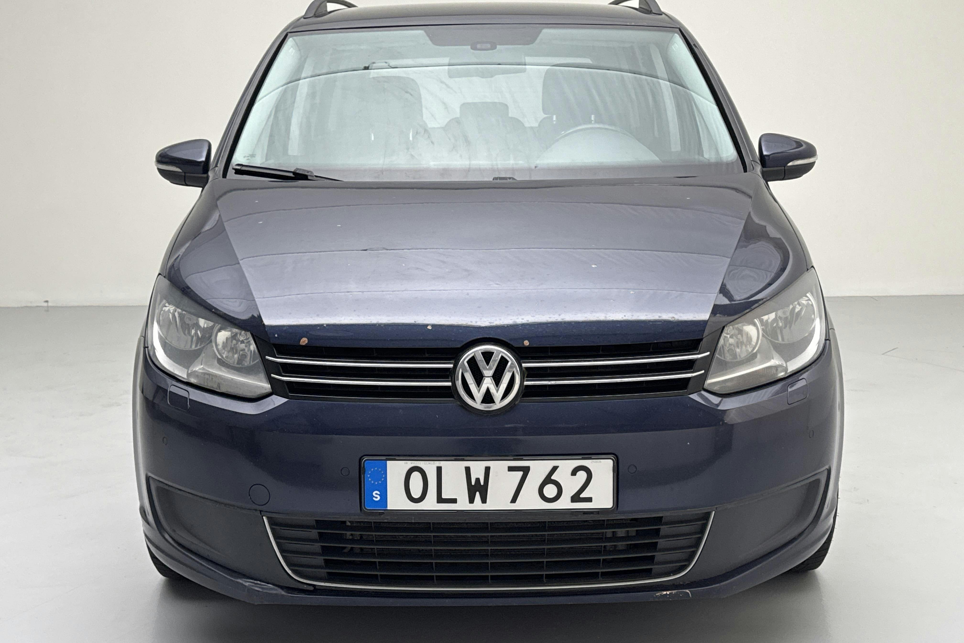 VW Touran 1.4 TGI EcoFuel (150hk) - 62 666 mil - Automat - Dark Blue - 2014