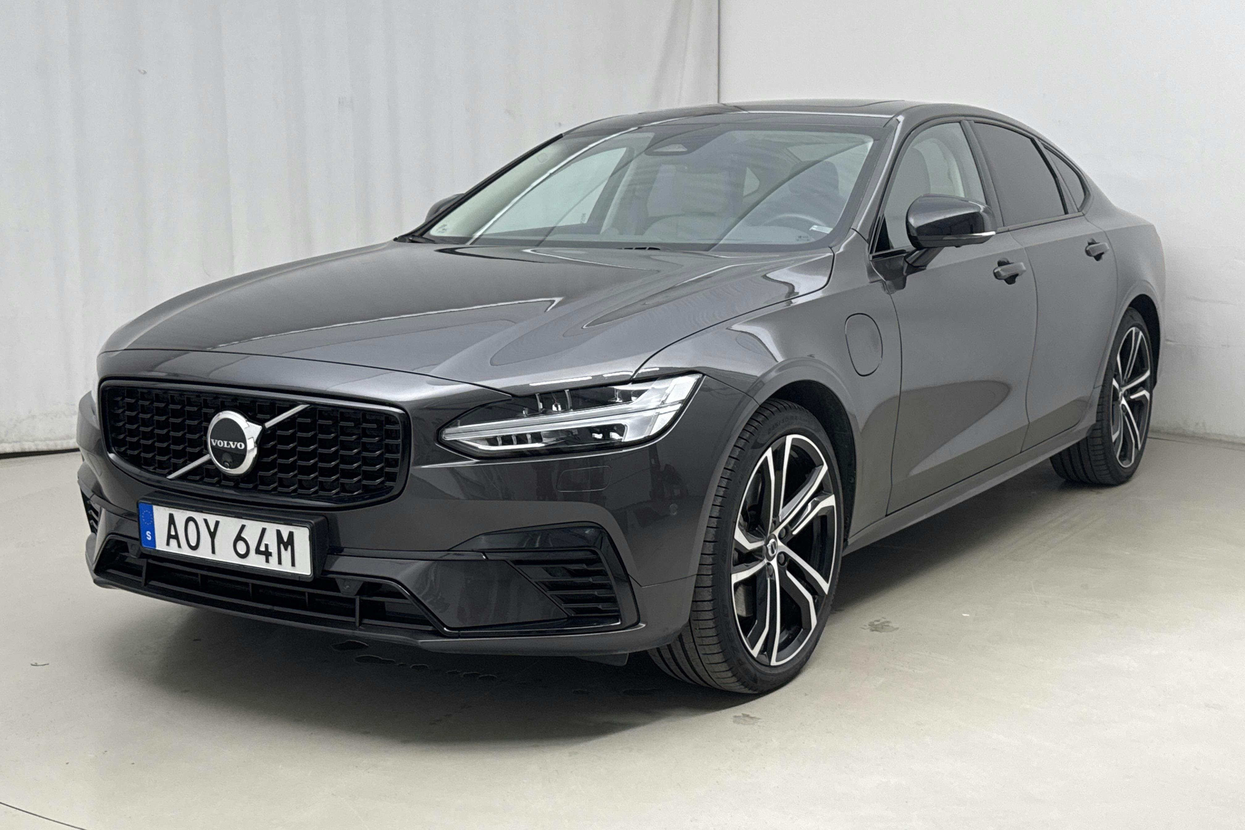 Volvo S90 T8 AWD Twin Engine (390hk) - 5 331 mil - Automat - grå - 2024