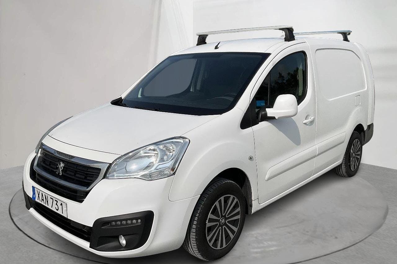 Peugeot Partner 1.6 BlueHDI Skåp (100hk) - 13 553 mil - Manuell - vit - 2017