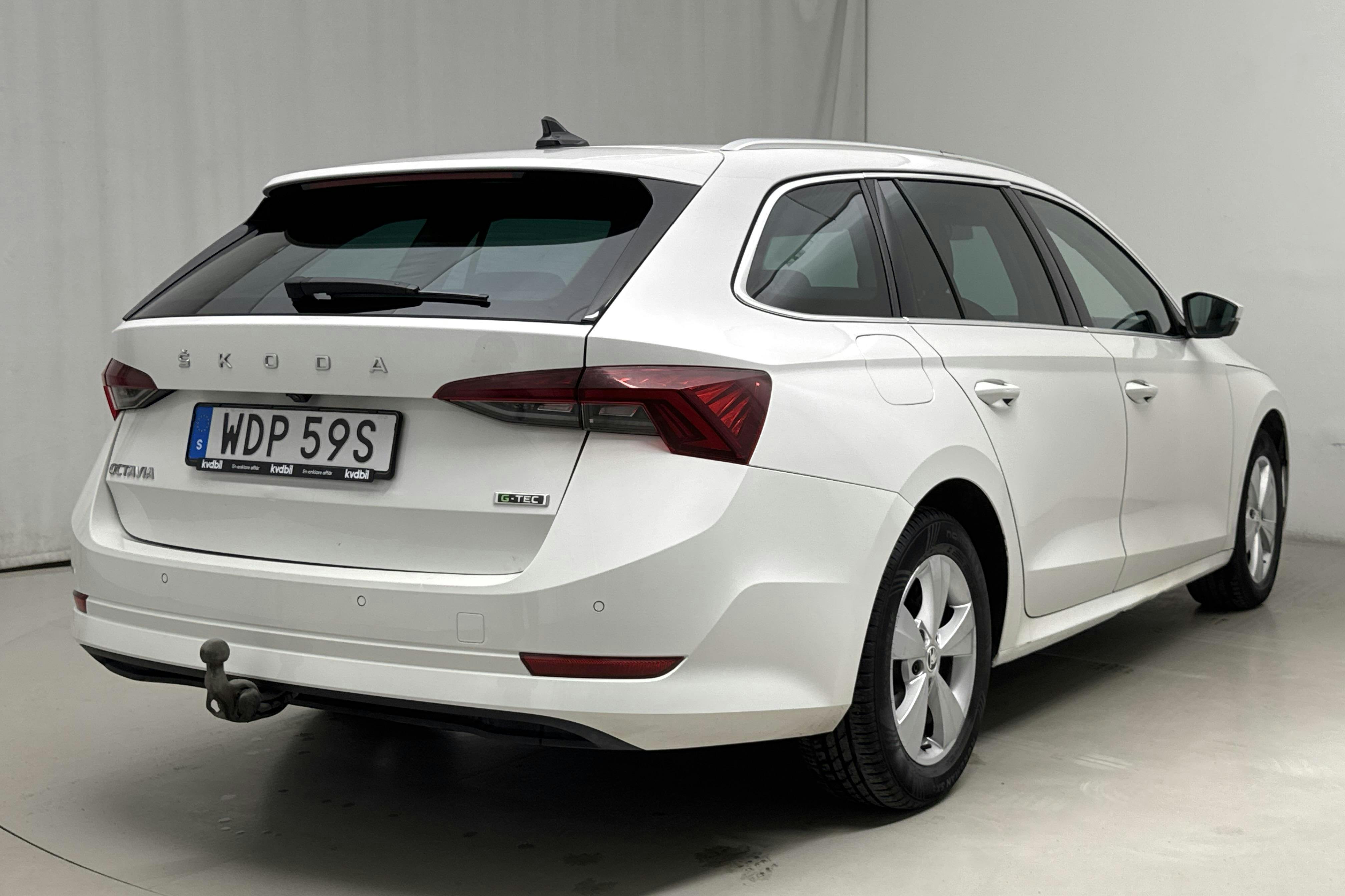 Skoda Octavia G-TEC 1.5 TSI Combi (130hk) - 13 120 mil - Automat - vit - 2021