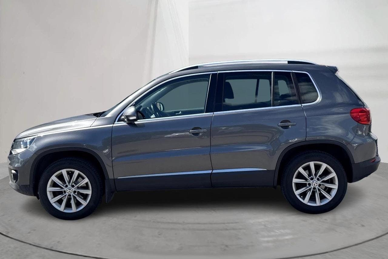 Presentationsfoto 2 av 14: VW Tiguan 1.4 TSI 4MOTION (160hk) - 16 324 mil - Manuell - Dark Grey - 2013