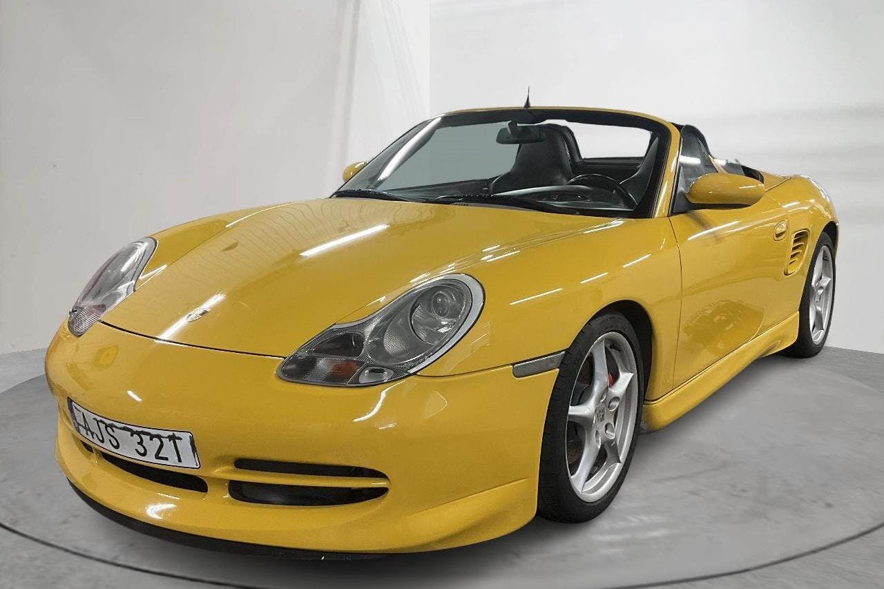 Porsche Boxster S 3.2 (252hk) - 16 490 mil - Manuell - gul - 2000
