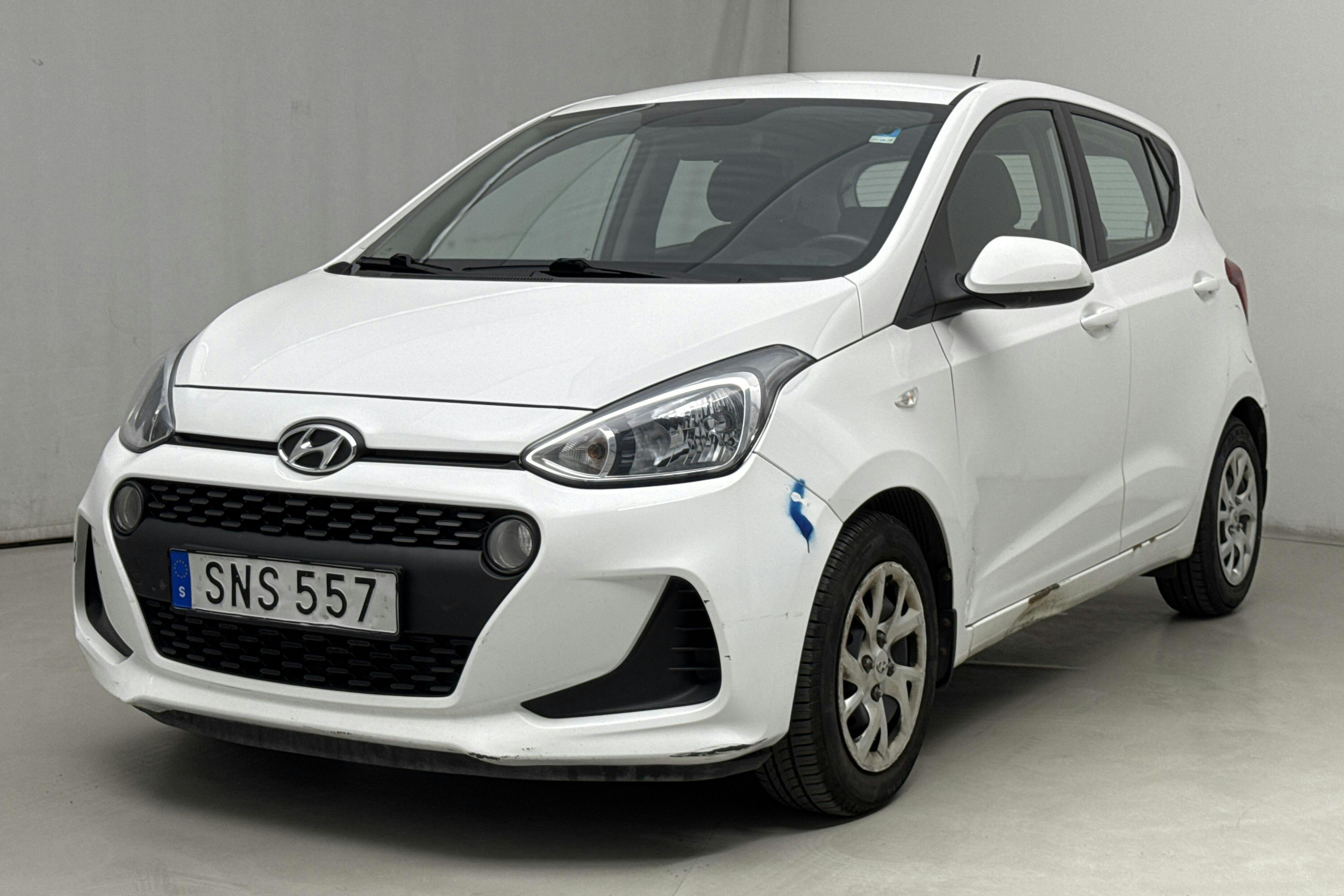 Hyundai i10 1.0 (66hk) - 14 134 mil - Automat - vit - 2019