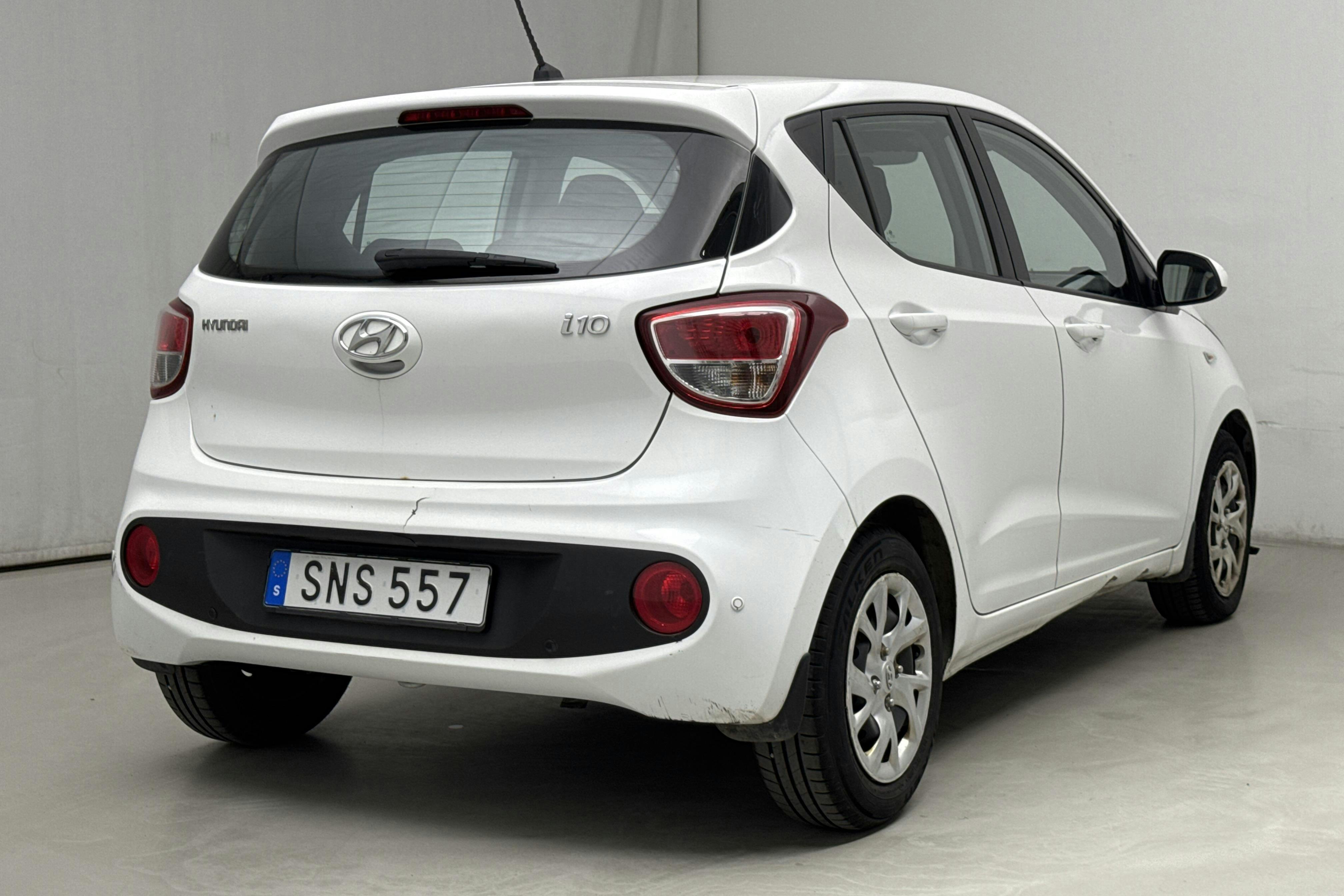 Hyundai i10 1.0 (66hk) - 141 340 km - Automatic - white - 2019