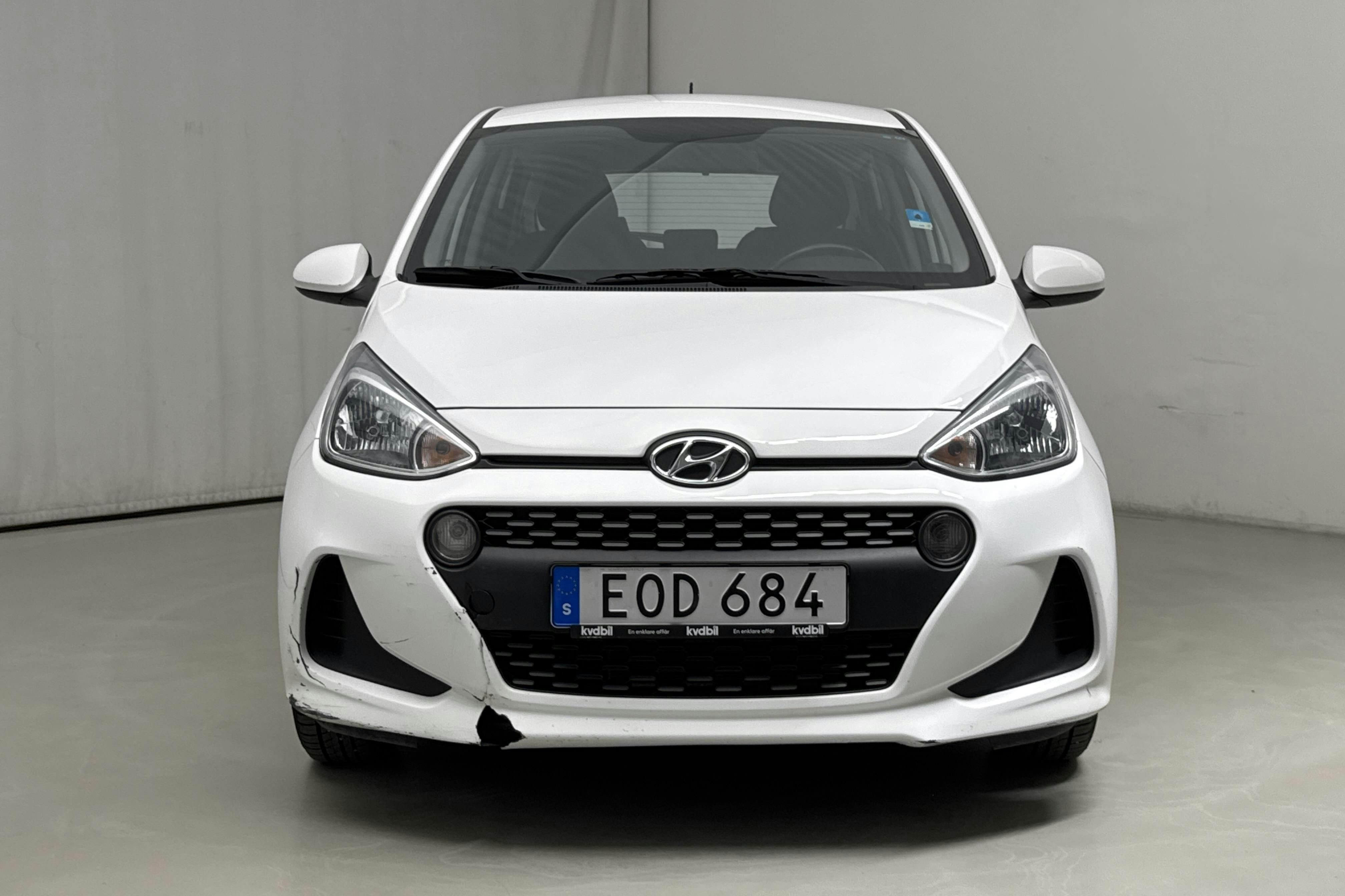 Hyundai i10 1.0 (66hk) - 12 752 mil - Automat - vit - 2018