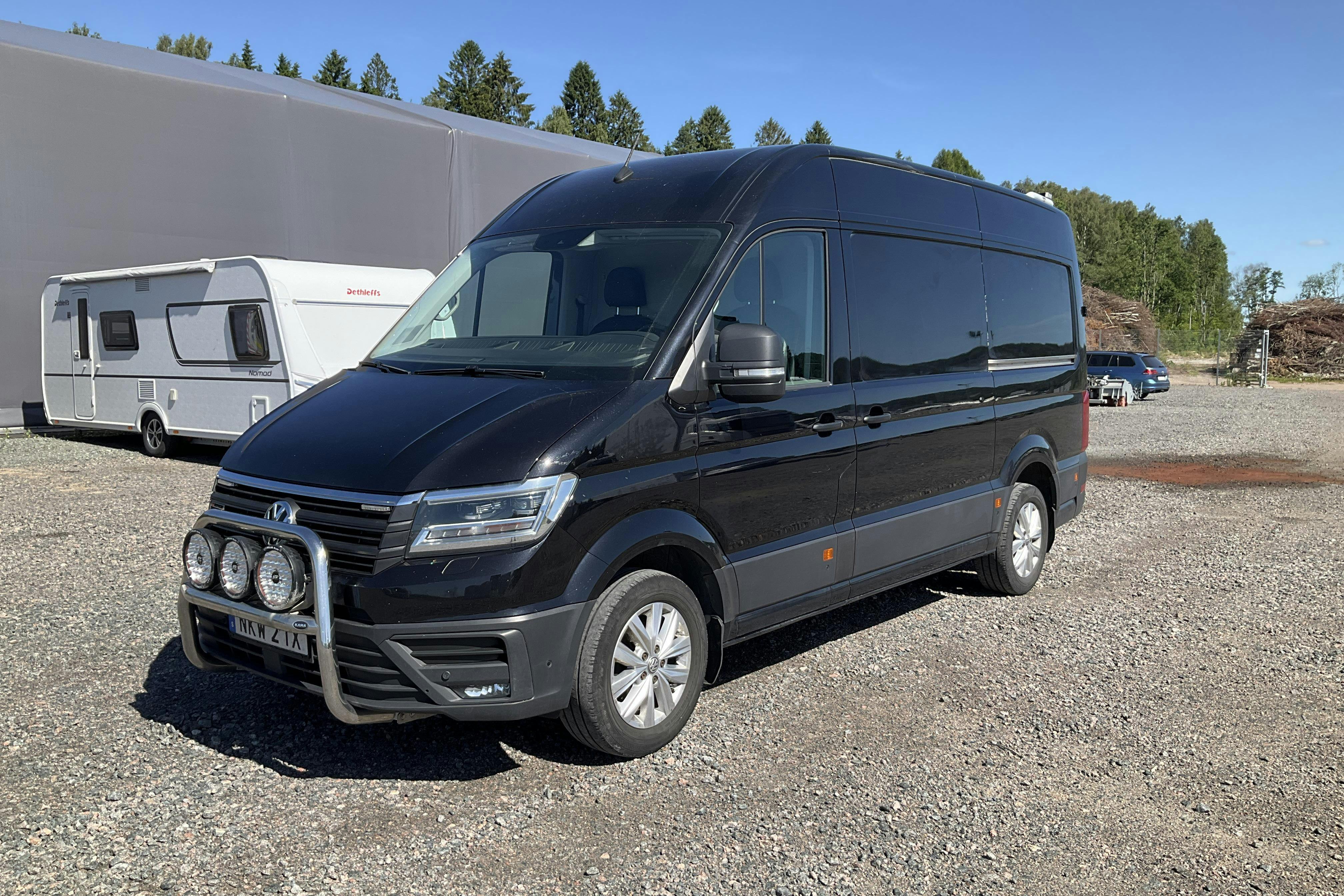 Esitlusfoto 1 aadressil 14: VW Crafter 35 2.0 TDI Skåp 4Motion (177hk) - 189 180 km - Automaatne - must - 2020