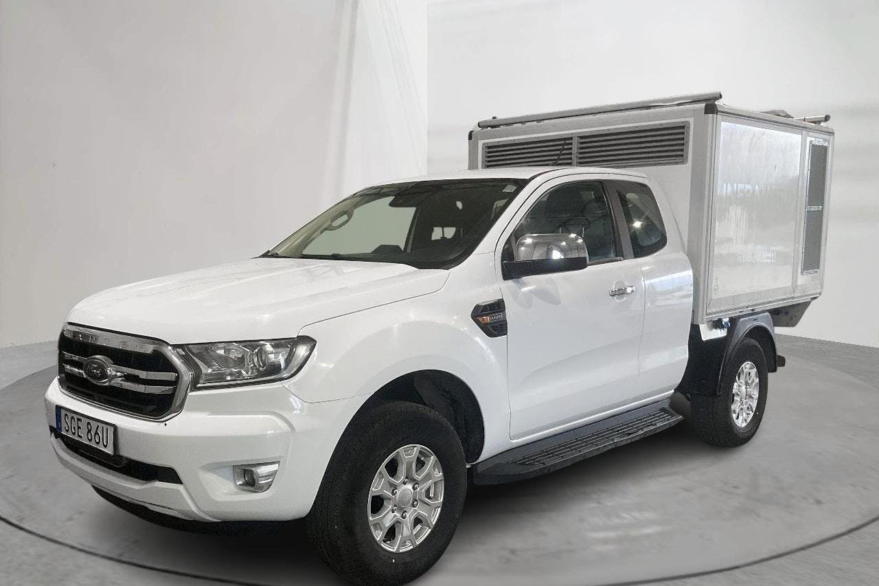 Ford Ranger 2.0 TDCi 4WD (170hk) - 6 222 mil - Manuell - vit - 2020