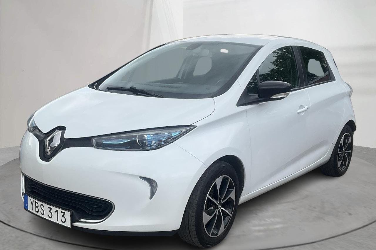 Renault Zoe 41 kWh R90 (92hk) - 11 377 mil - Automat - vit - 2017