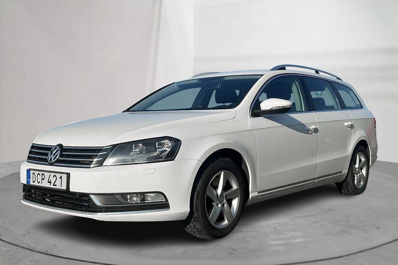 VW Passat 1.4 TSI EcoFuel Variant (150hk) - 7 900 mil - Automat - vit - 2015