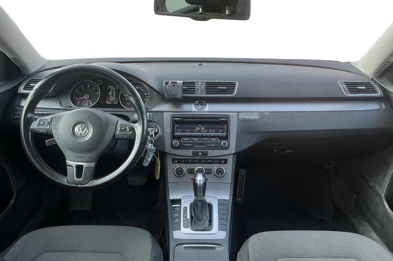 VW Passat 1.4 TSI EcoFuel Variant (150hk) - 7 900 mil - Automat - vit - 2015