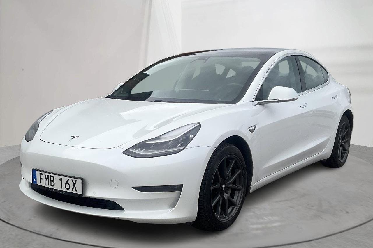 Tesla Model 3 Long Range Dual Motor AWD - 14 660 mil - Automat - vit - 2020