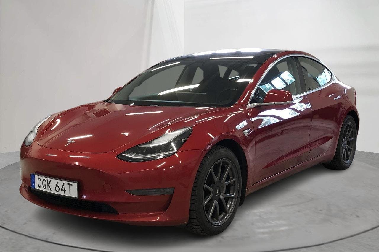 Tesla Model 3 Long Range Dual Motor AWD - 15 701 mil - Automat - röd - 2019