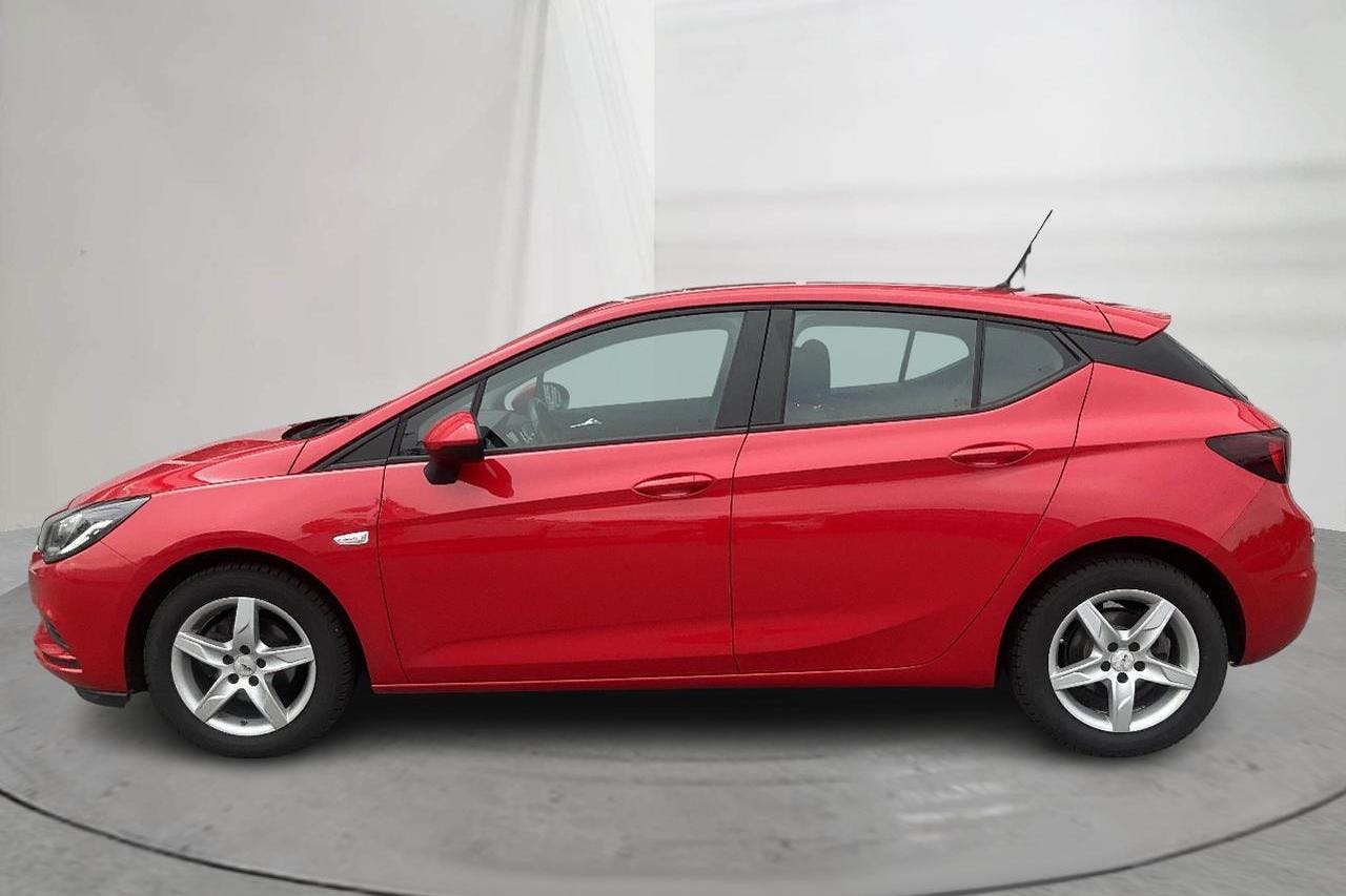 Presentationsfoto 2 av 11: Opel Astra 1.4 Turbo ECOTEC 5dr (125hk) - 9 159 mil - Manuell - röd - 2016