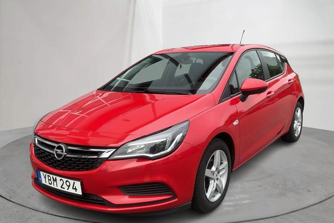 Opel Astra 1.4 Turbo ECOTEC 5dr (125hk) - 9 159 mil - Manuell - röd - 2016