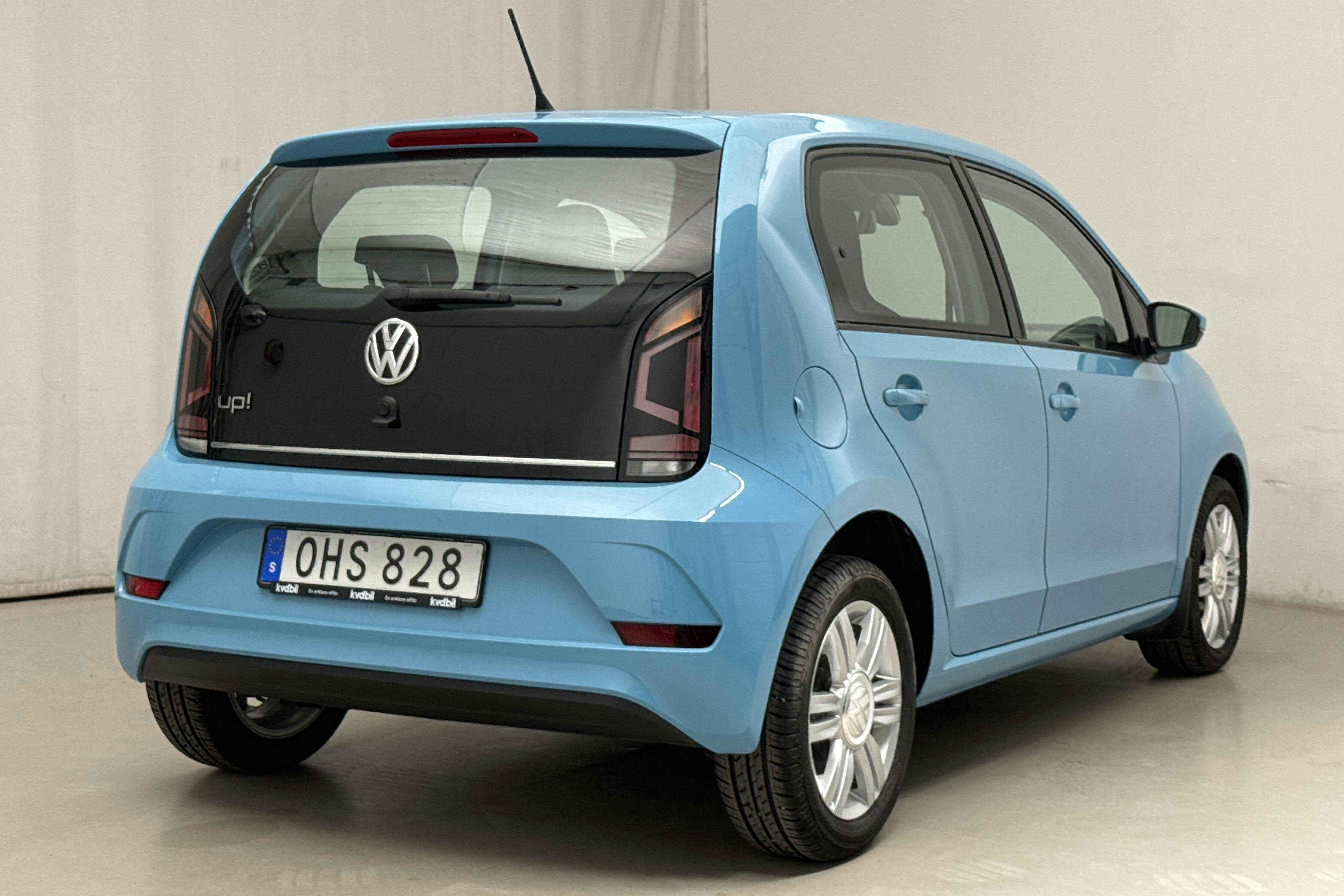 VW up! 1.0 5dr (75hk) - 5 520 km - Manual - blue - 2017