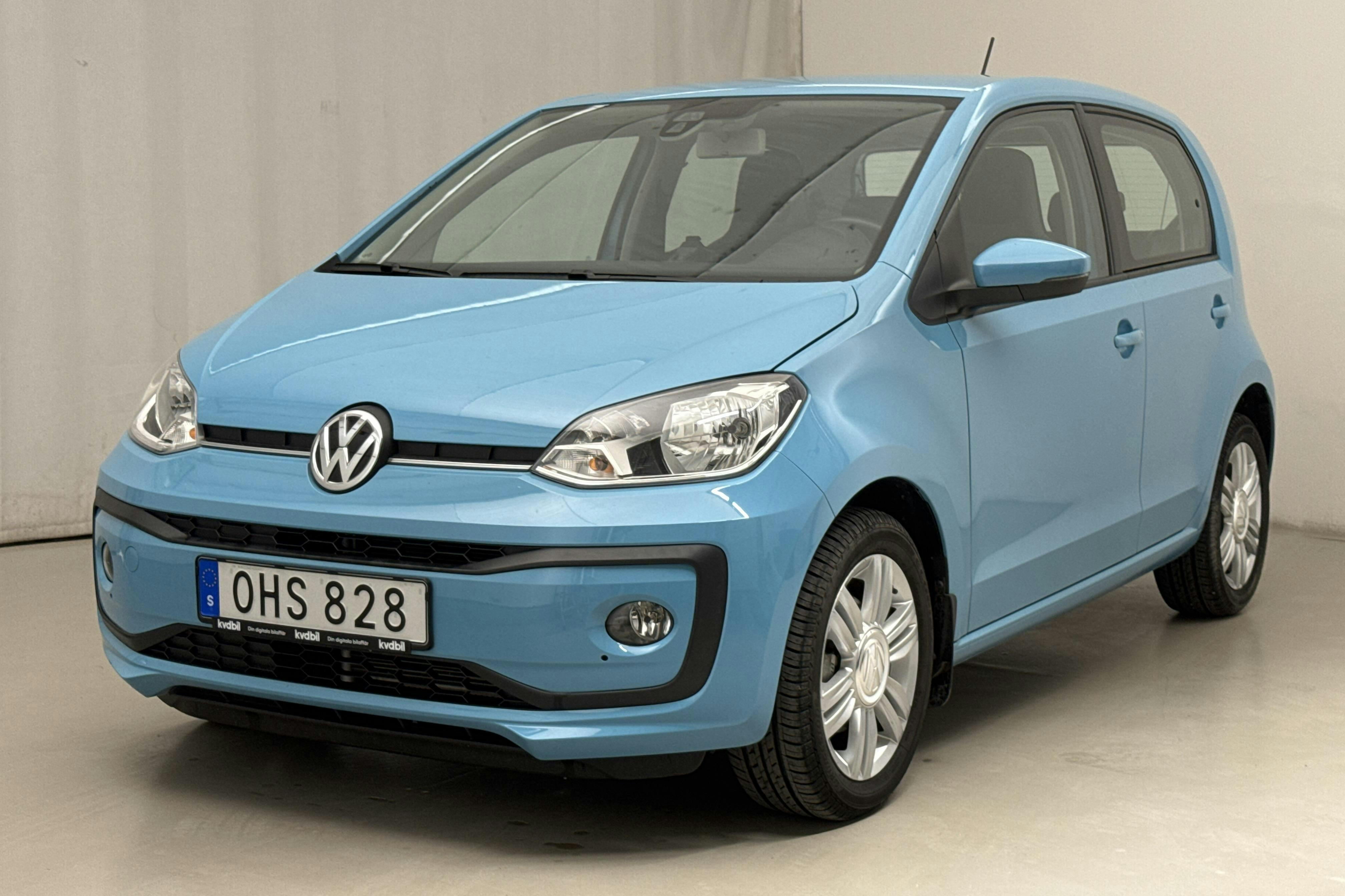 VW up! 1.0 5dr (75hk) - 5 520 km - Käsitsi - sinine - 2017