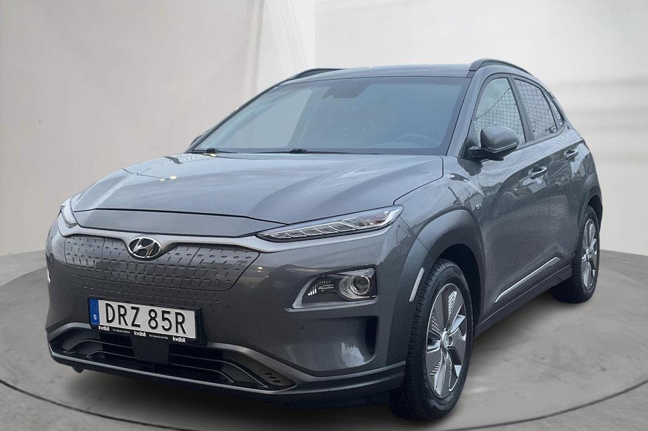 Hyundai Kona Electric Long Range 64kWh (204hk) - 11 139 mil - Automat - grå - 2020